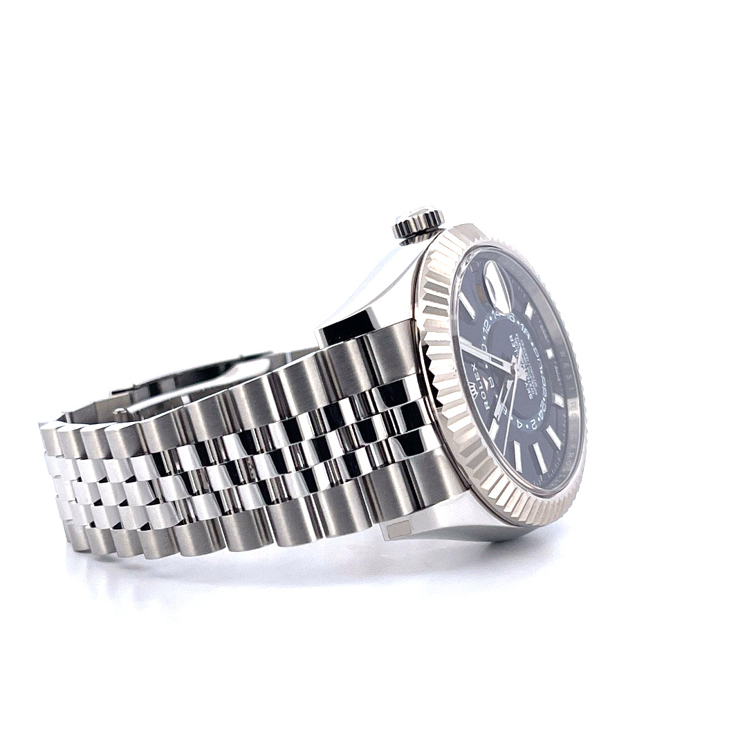 Sky-Dweller Edelstahl / Blaues Zifferblatt / Jubilee (2022) - Juwelier Spliedt