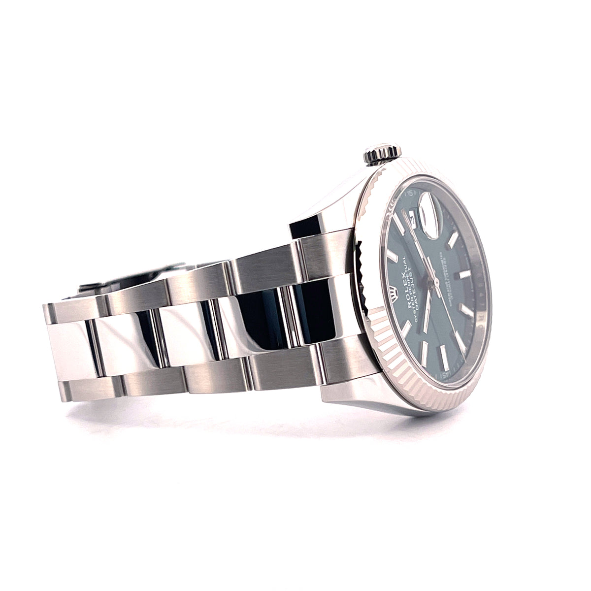 Datejust 41 Mint Dial 126334 / Full Set + Invoice / LC100 / 2025