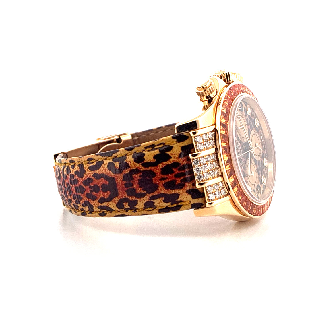 Daytona Leopard - Rolex Service 2024 - sehr guter Zustand (2005)