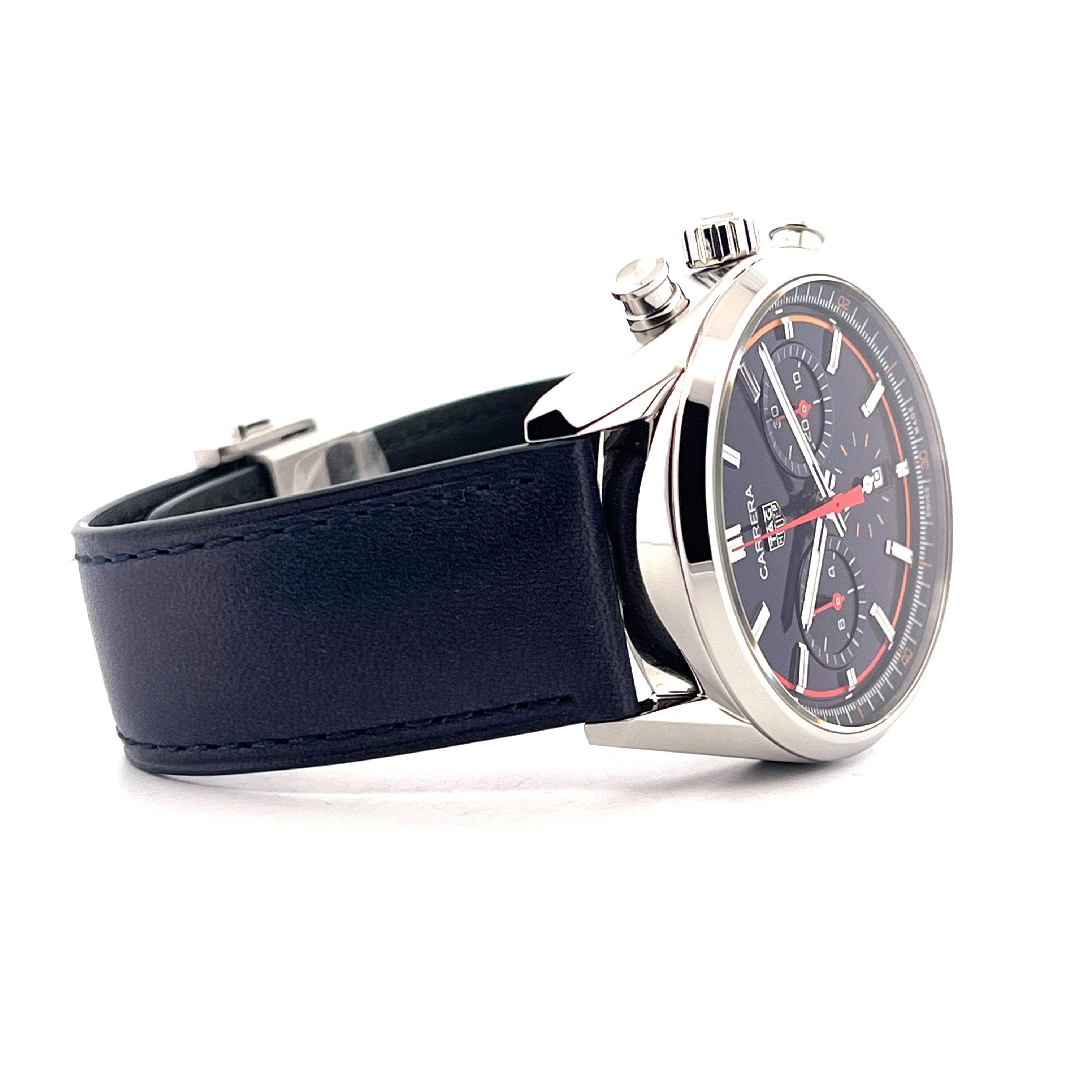 Carrera Chronograph Blue 42 mm / Full Set / Unworn -2023-