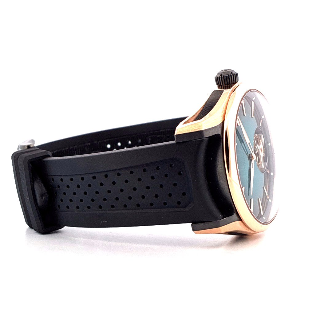 Moser Pioneer Tourbillon - Blue Lagoon Dial - zwei zusätzliche Armbänder - sehr guter Zustand (2024)