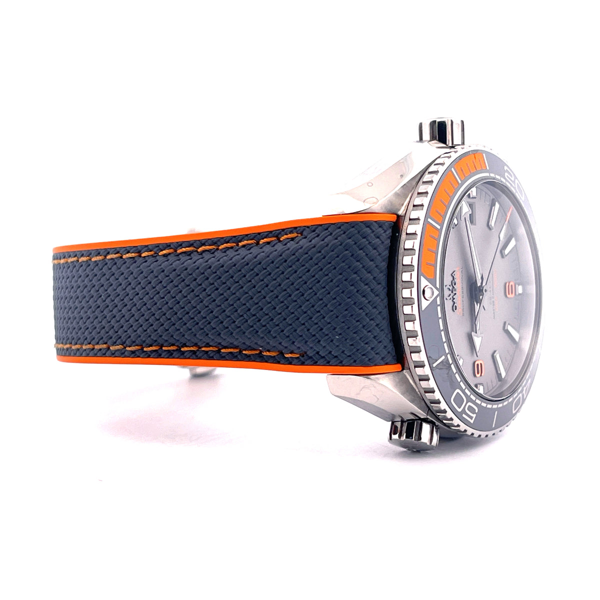Seamaster Planet Ocean 43,5 mm Grey Orange / Full Set / Germany / 2017