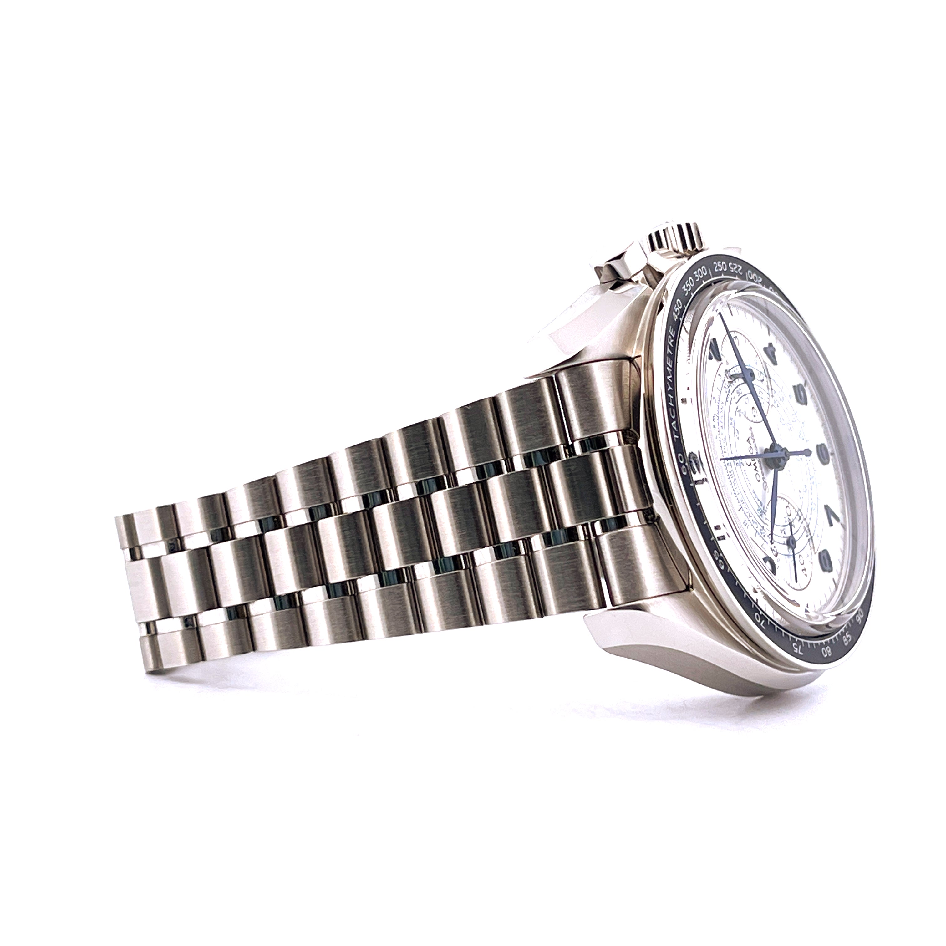 Omega - Omega Chronoscope Co-axial Master Chronometer Silver Blue - Juwelier Spliedt
