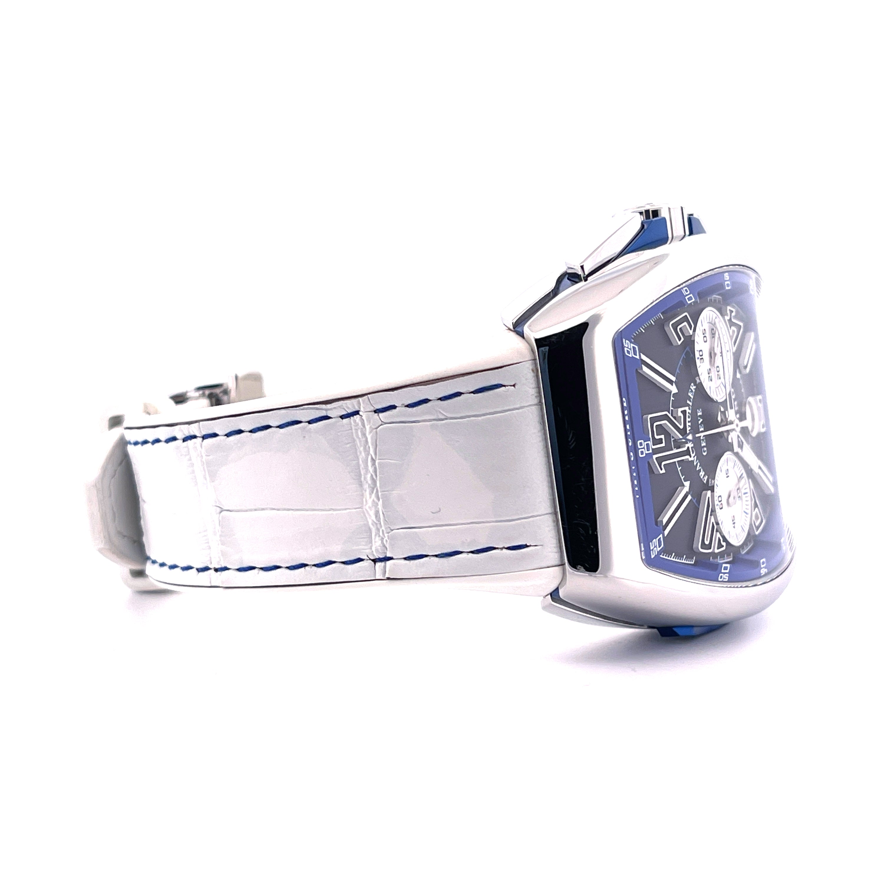 Vanguard Racing Chronograph Blue & Black / V45 / 2 STRAPS / Steel / Full Set / perfect Condition / Germany 2025
