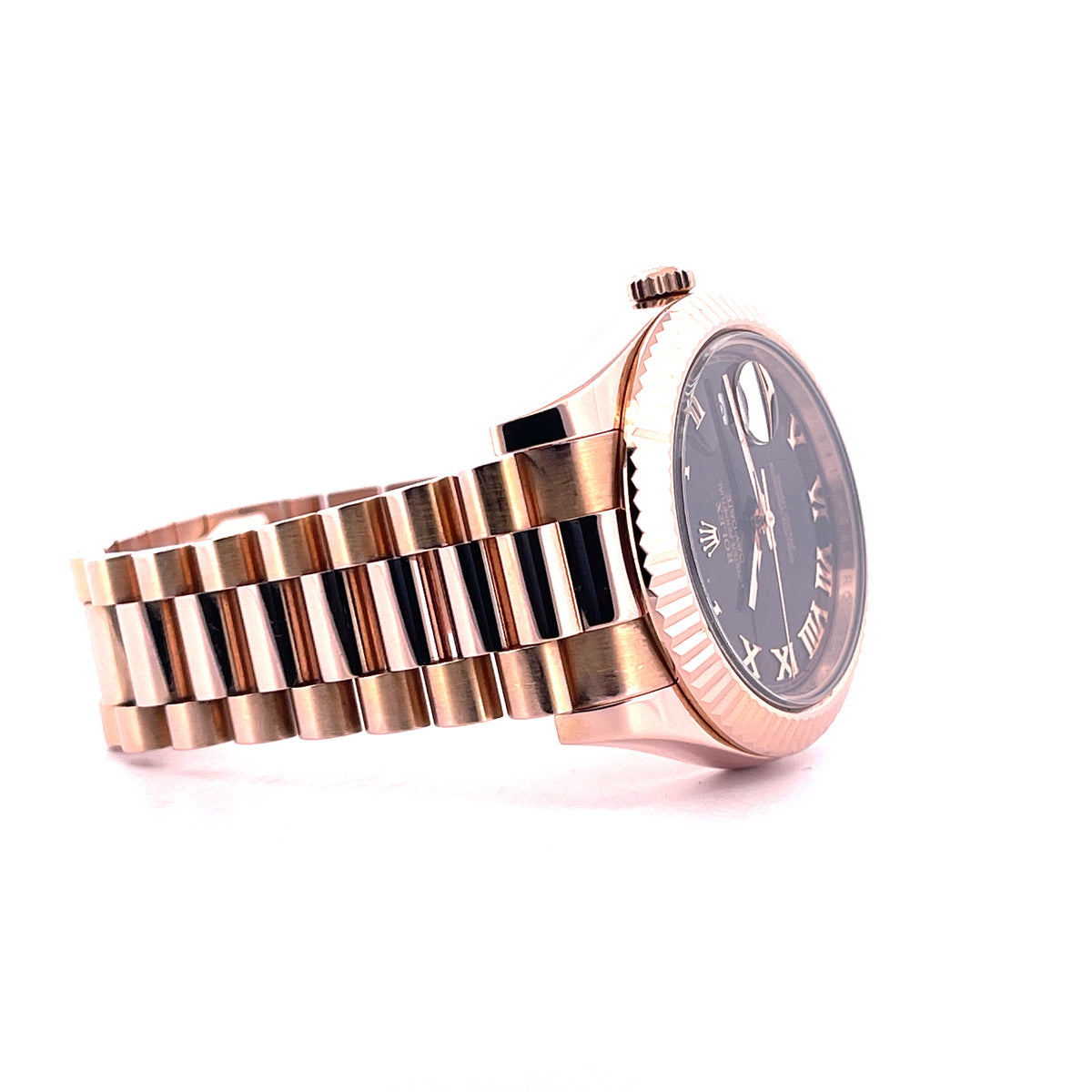 Day-Date II Brown Dial 218235 / 41 mm / Box and Paper / 2015