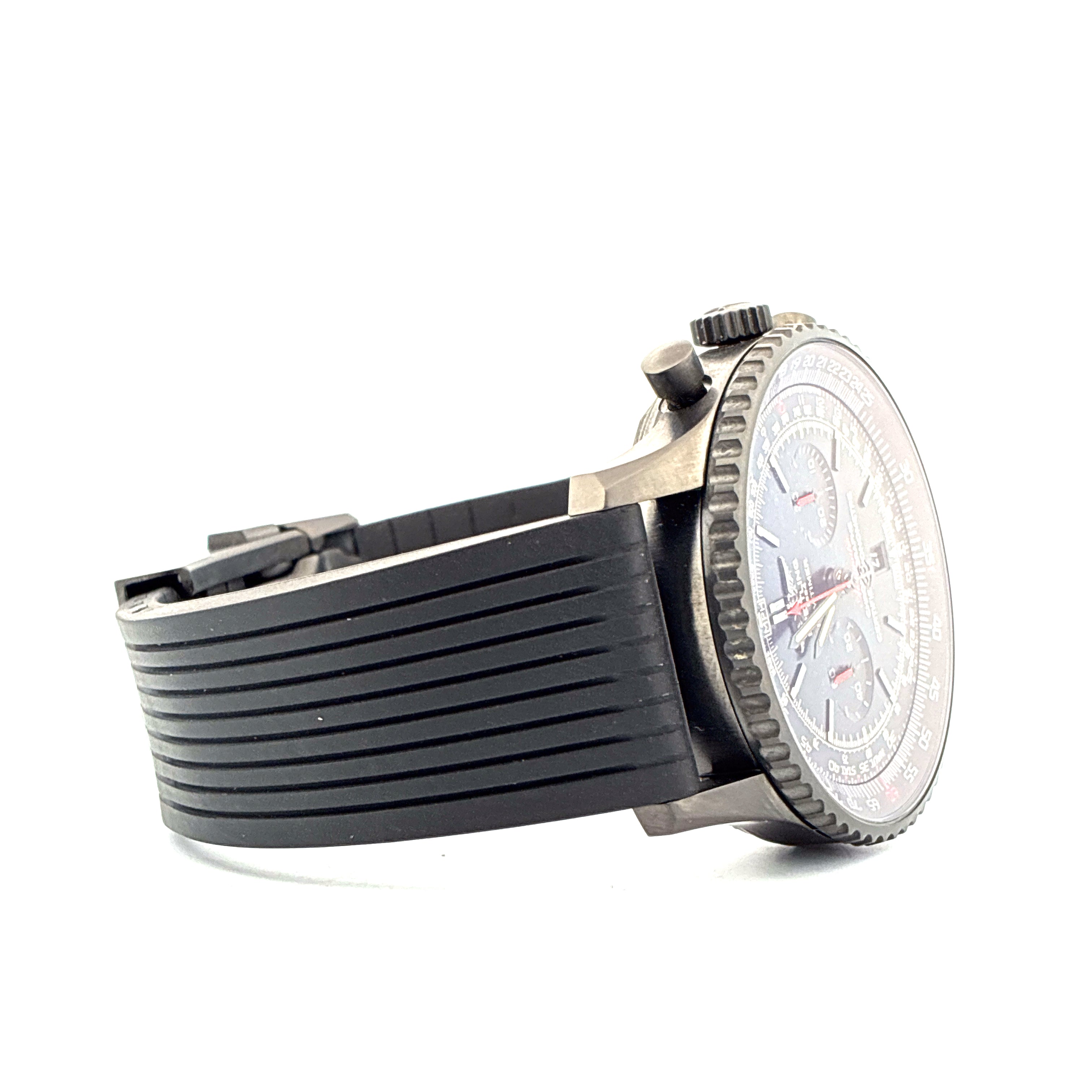 Navitimer 01 / Black steel / very good condt. / Full-Set / 2016