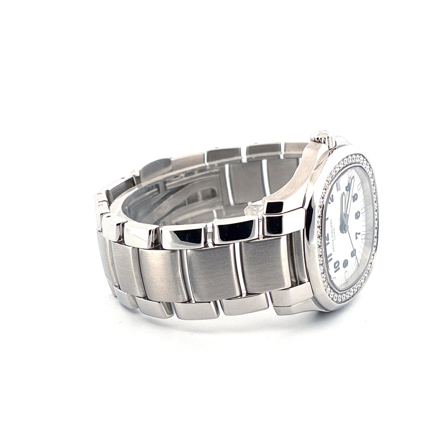Patek Philippe Aquanaut Luce Diamond Bezel Ref. 5087/1A-010 White Dial / Box and Papers 2011
