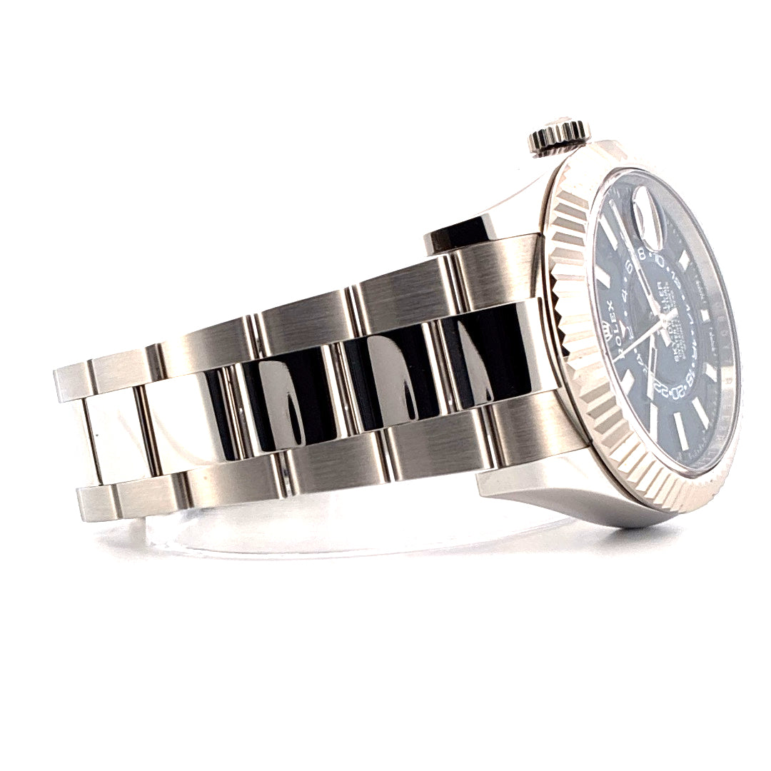 Sky-Dweller / Steel / blue dial / very good condition (2018)