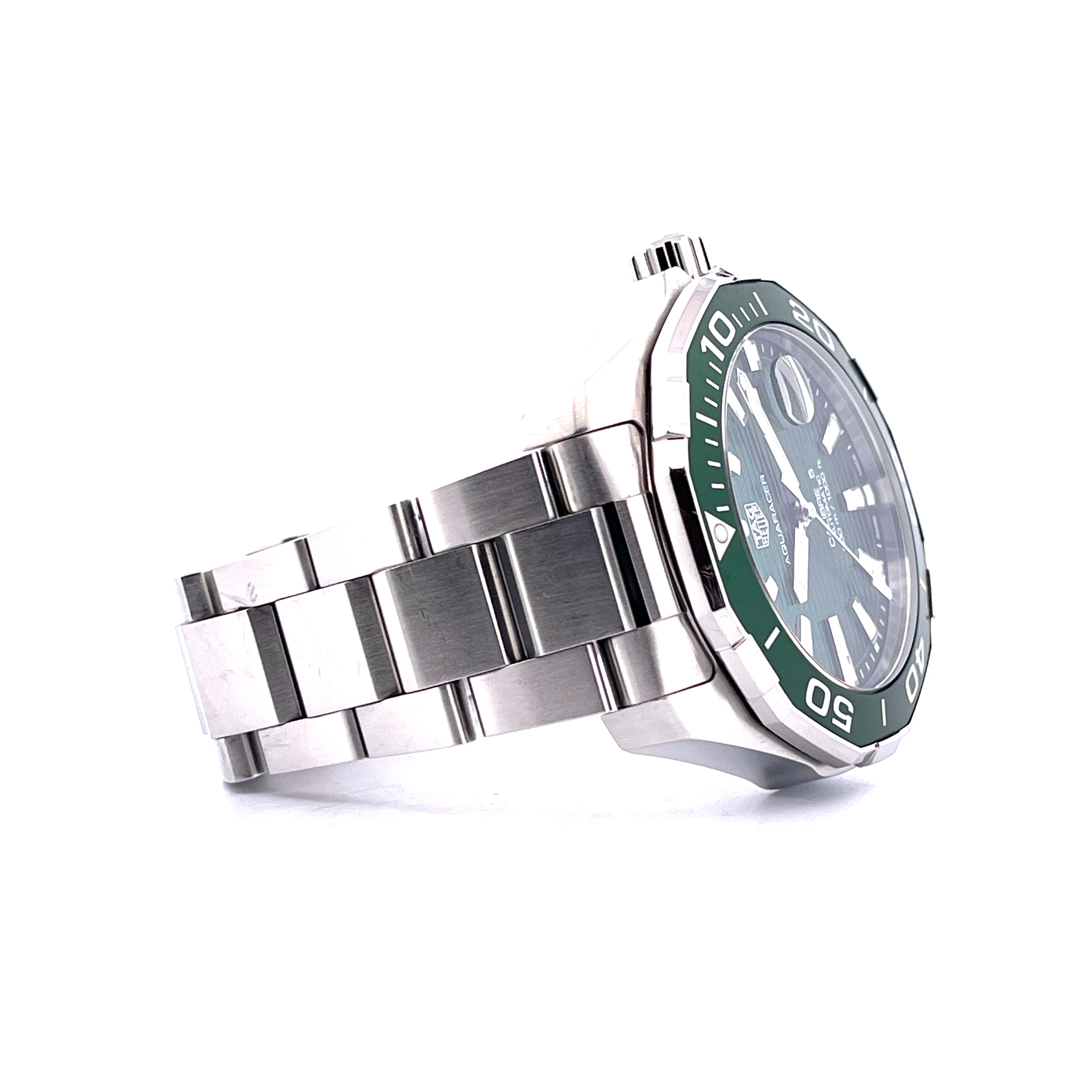 Tag Heuer - Tag Heuer Aquaracer 300M Green Dial - Juwelier Spliedt