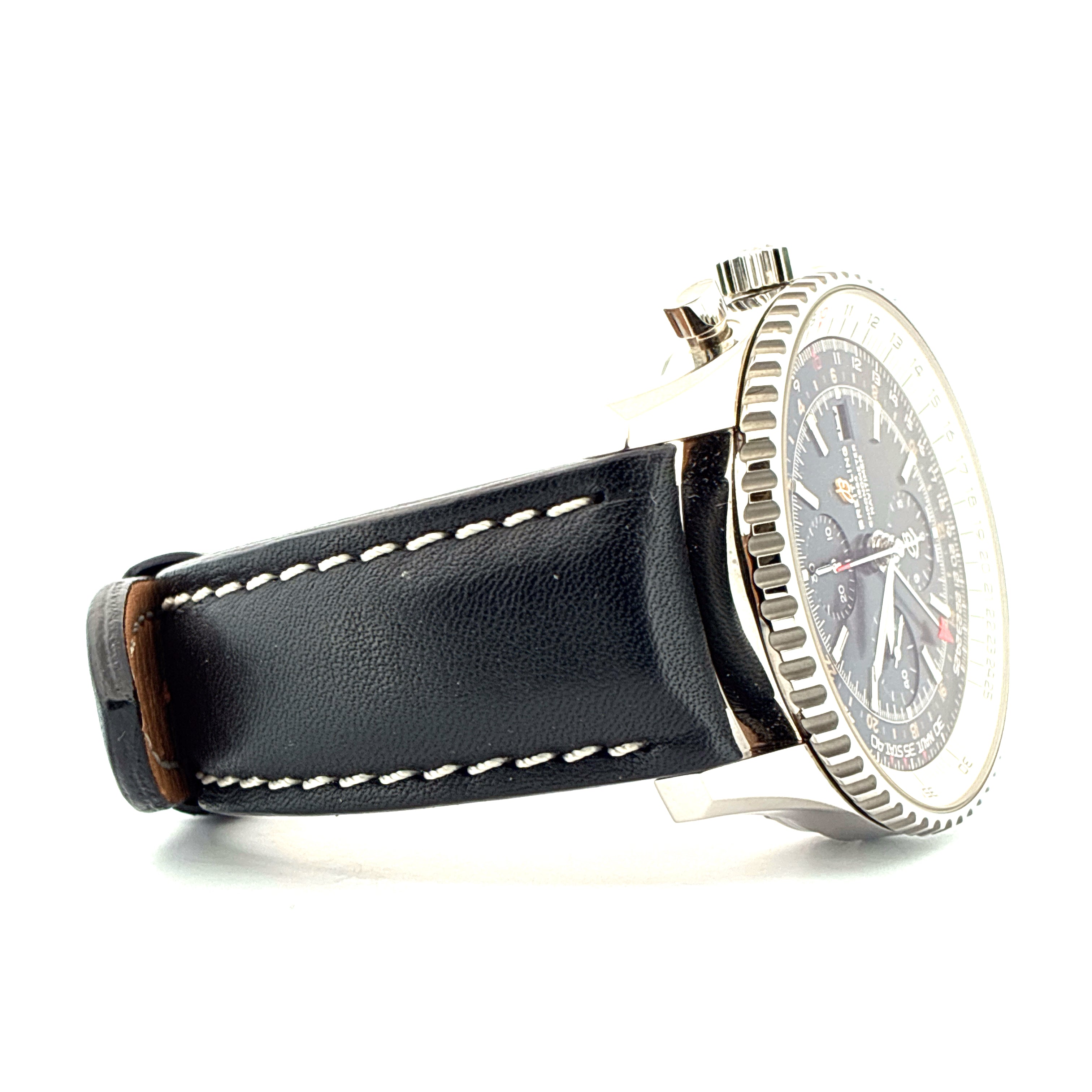 Navitimer World / Black Dial / Full-Set / 2019