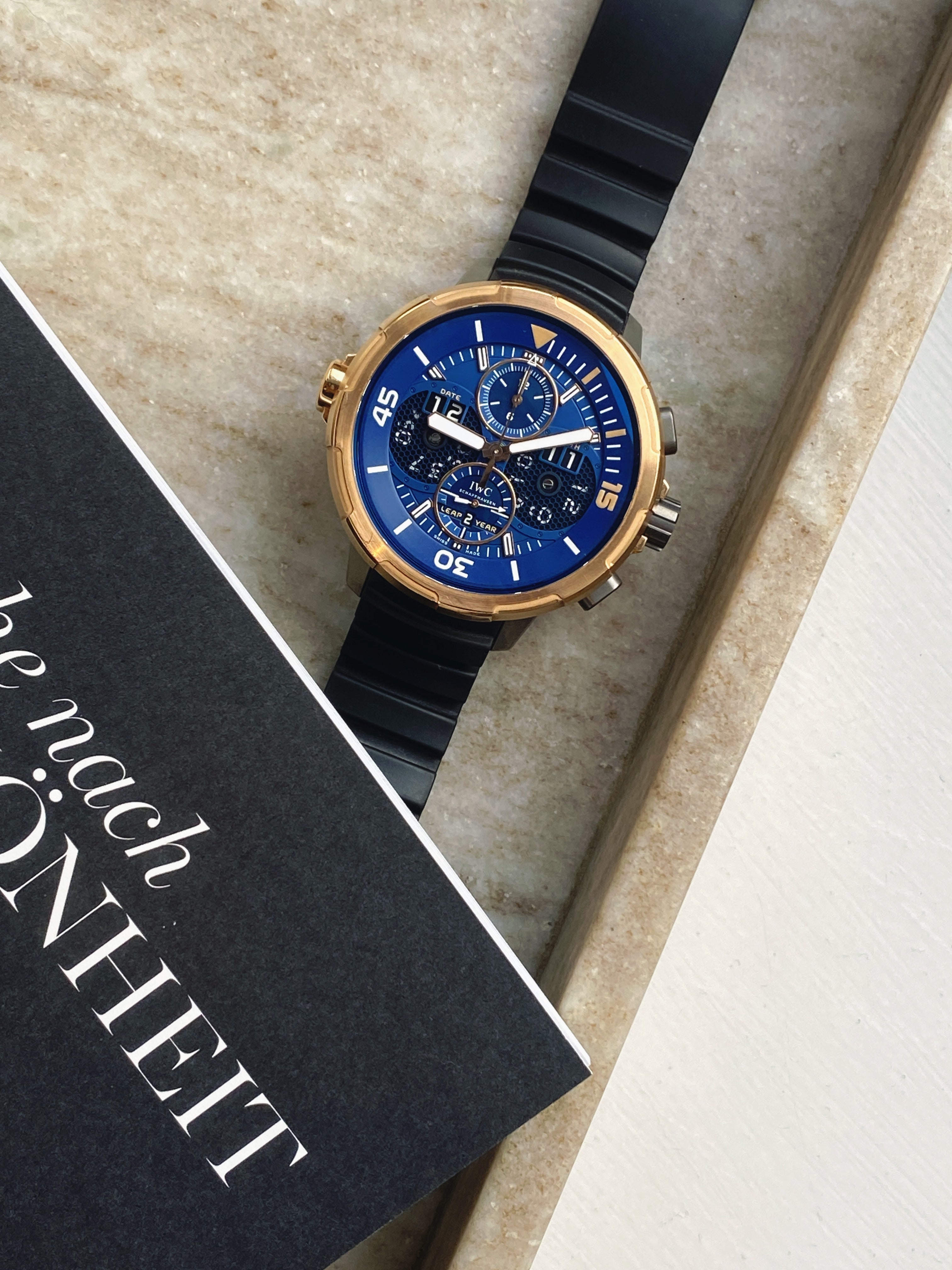 IWC - IWC Aquatimer Perpetual Calendar Digital Date-Month 1 of 50 - Juwelier Spliedt