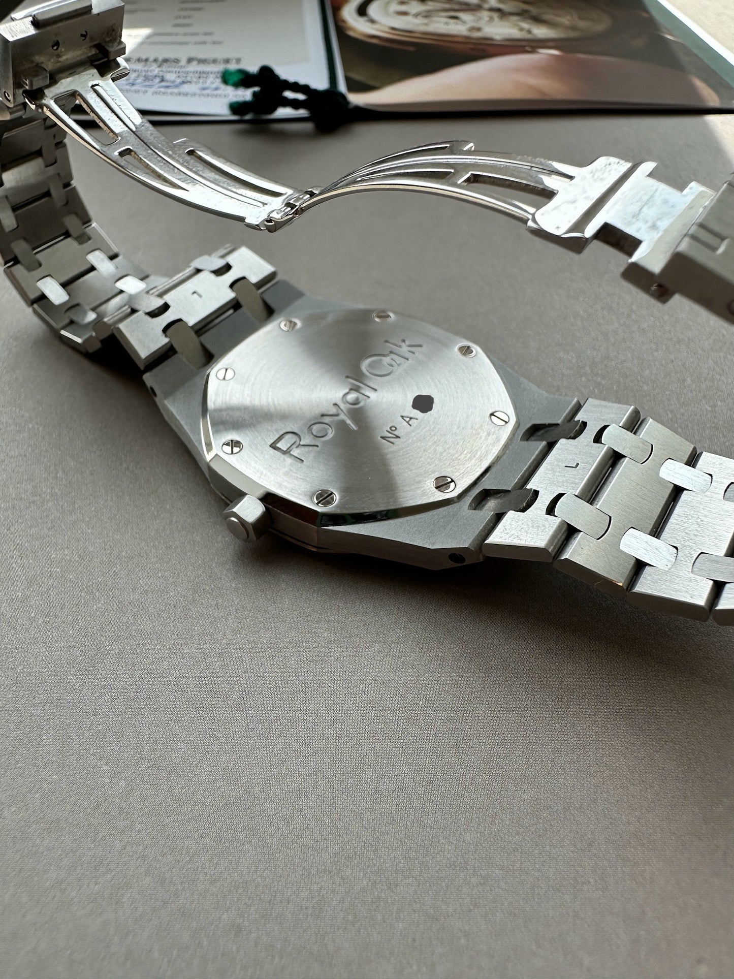 Audemars Piguet - Royal Oak Blue Dial Jumbo A-Serie (1972) - Juwelier Spliedt