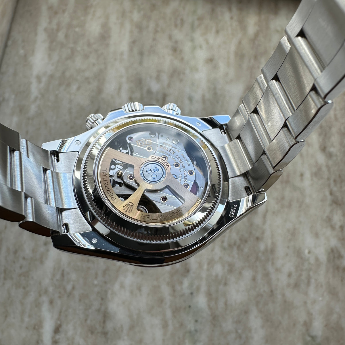 Daytona Platin 126506 Ice Blue / unpolshed / Full Set & all Links / 2025