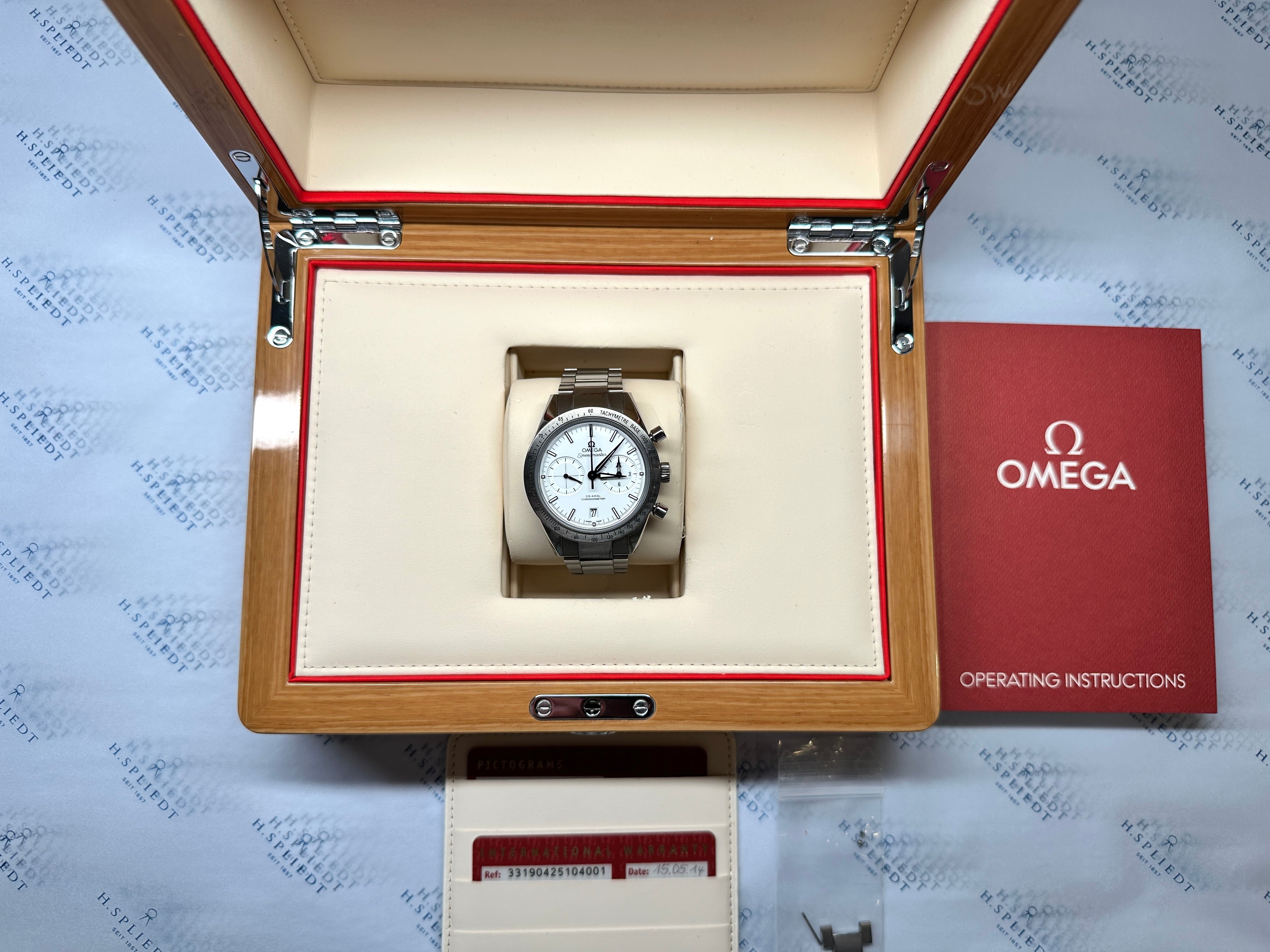 Speedmaster '57 Chronograph Titan / Box & Paper / 2014