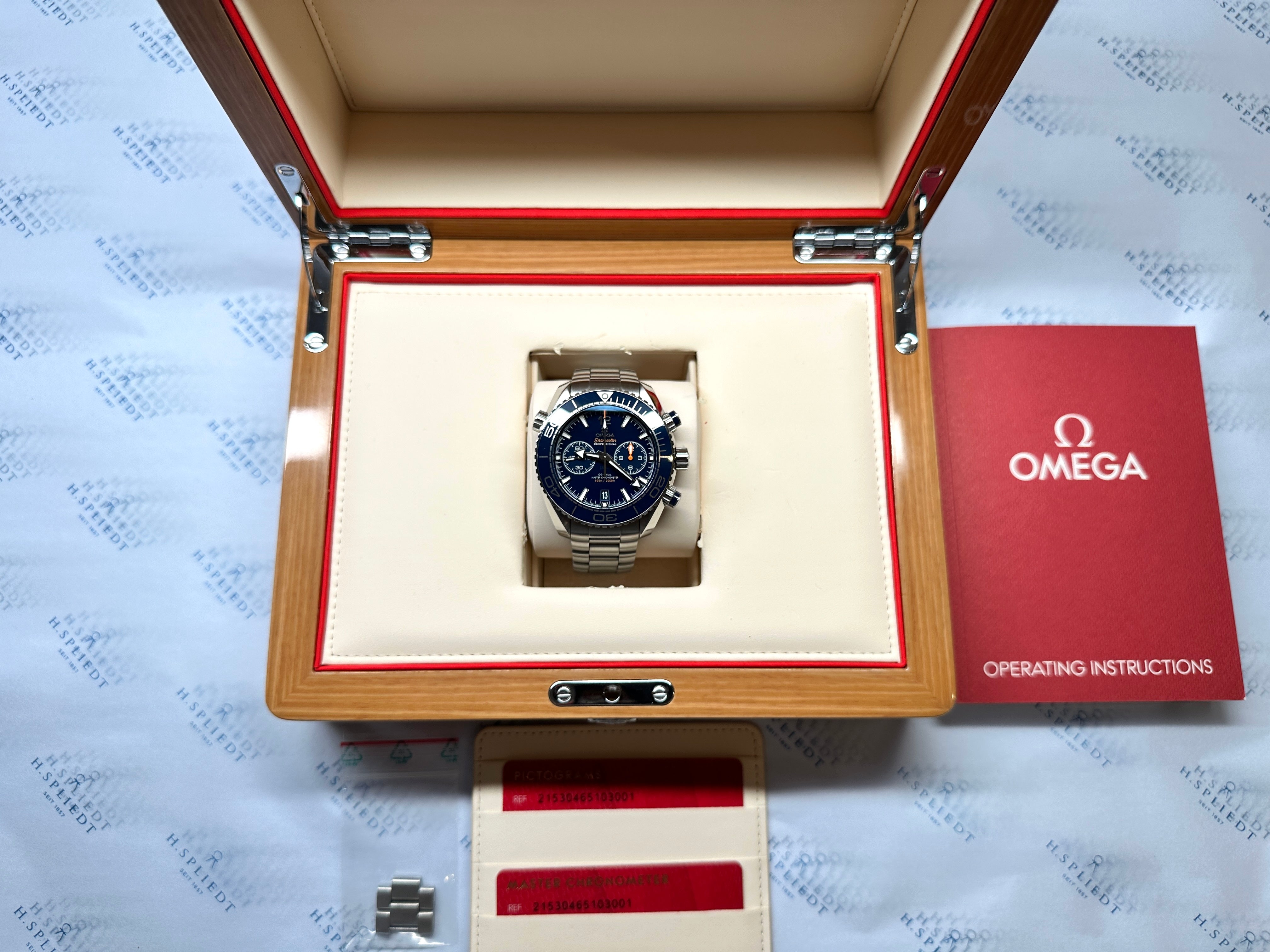 Seamaster Planet Ocean Chronograph Blue -2016-