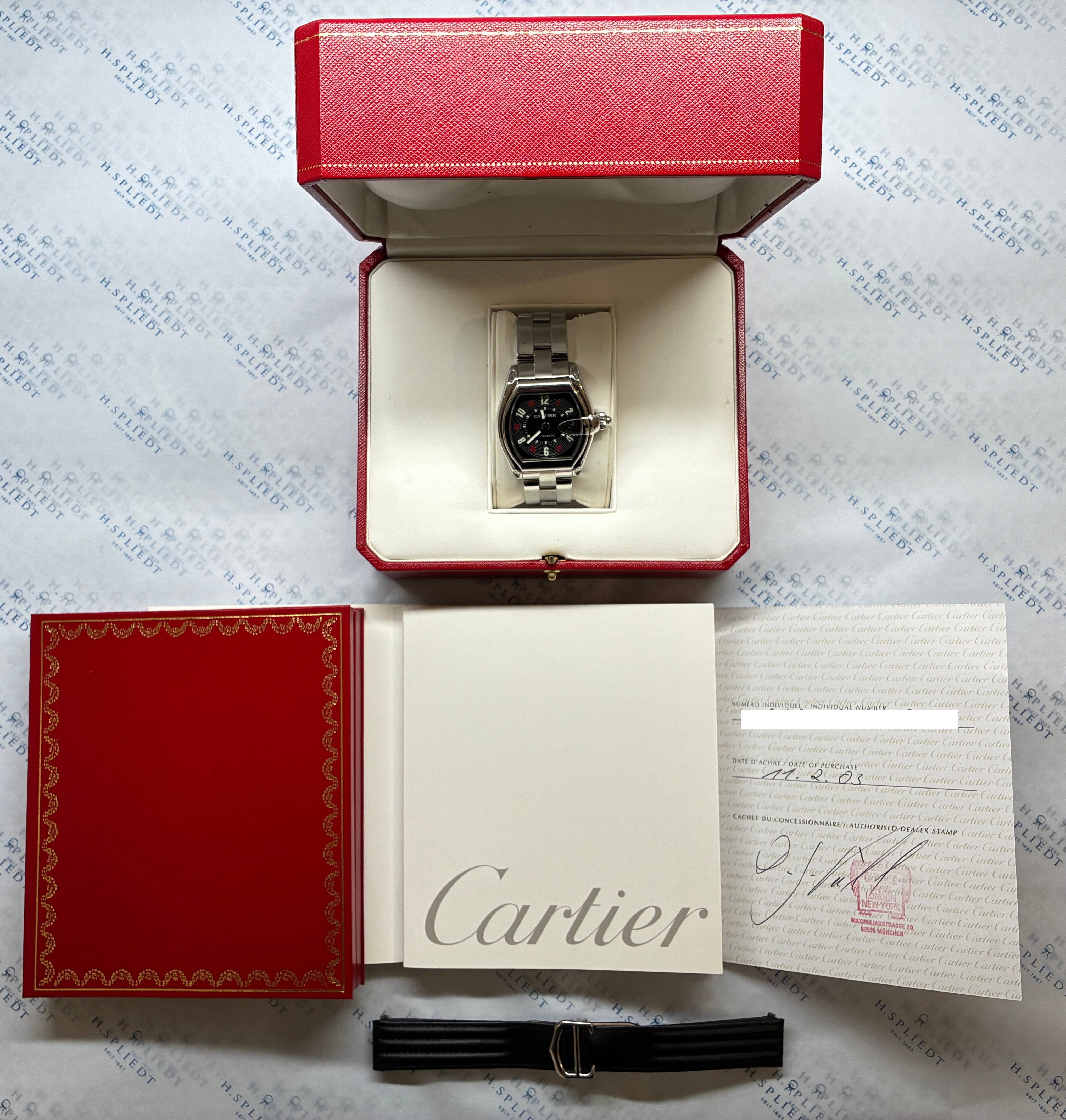 Roadster Box & Papers / Second strap / 2003