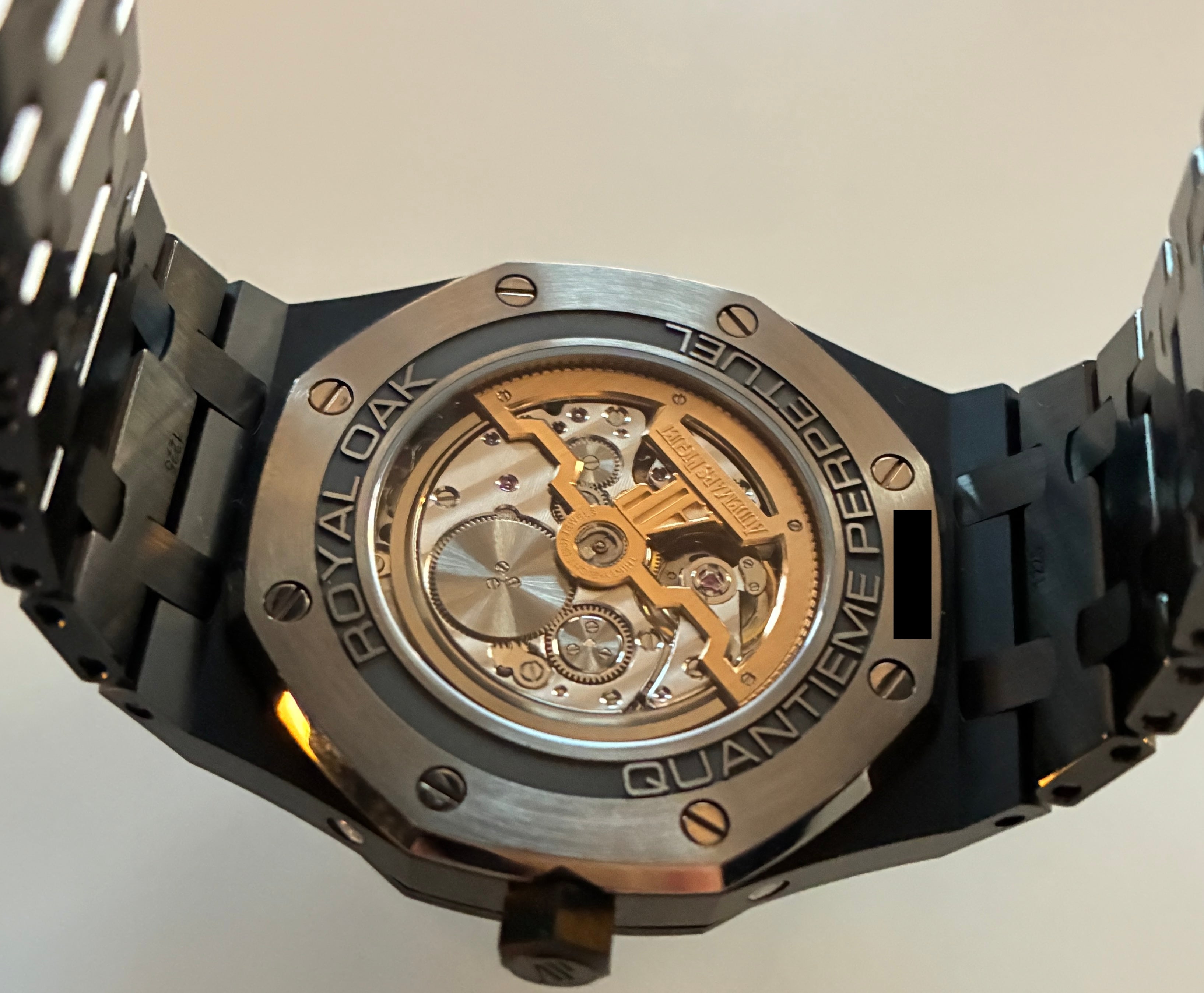 Royal Oak Perpetual Calendar Black Ceramic 26579CE / Service in 2025 / Jahr 2018