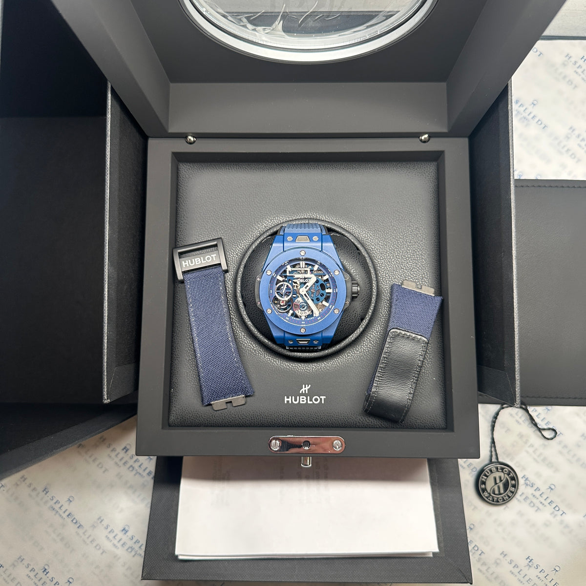 Big Bang Meca-10 Blue Ceramic / Full Set / Germany / 2021