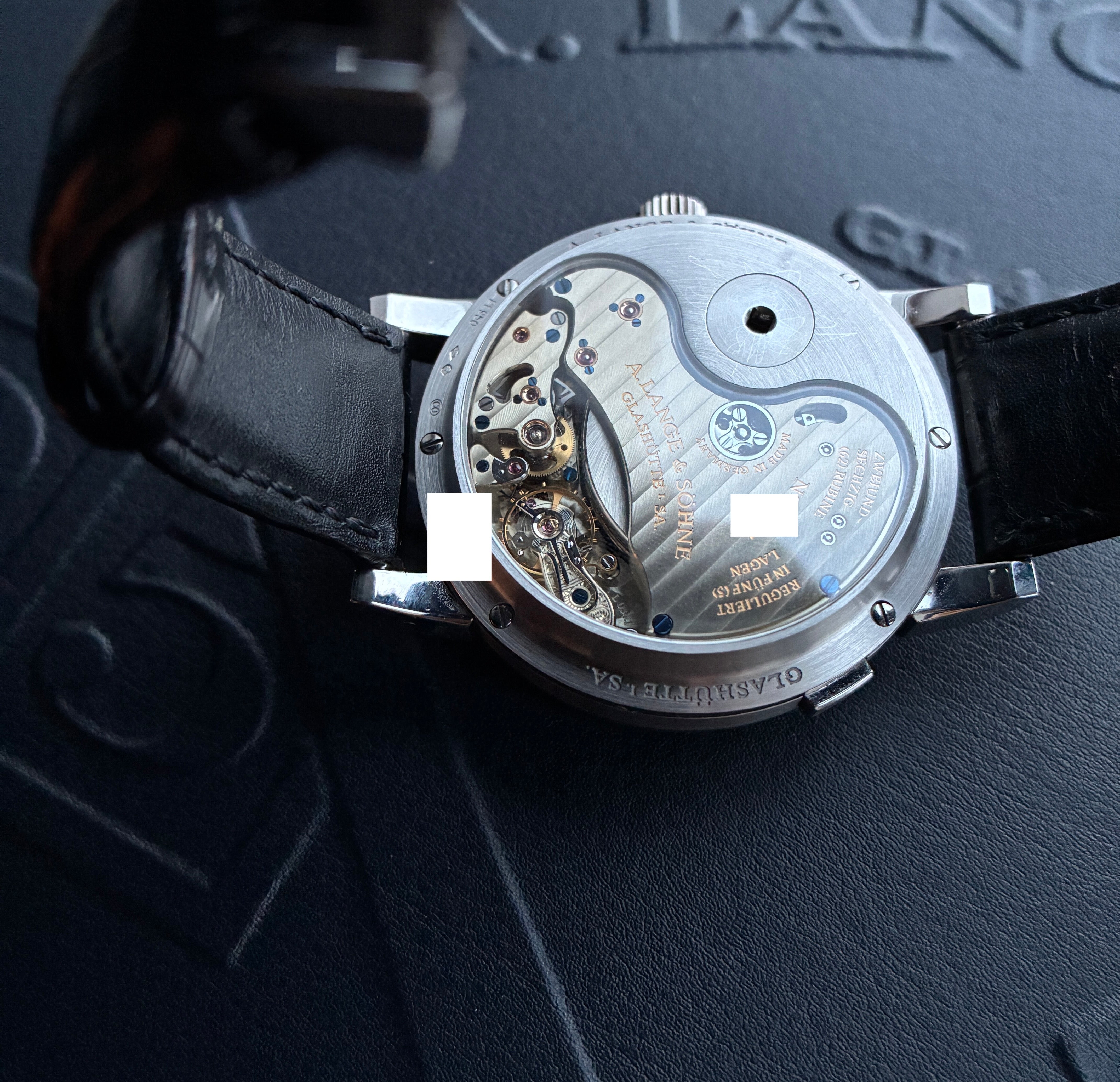 Lange 31 Platinum / 744h power reserve / Full-Set