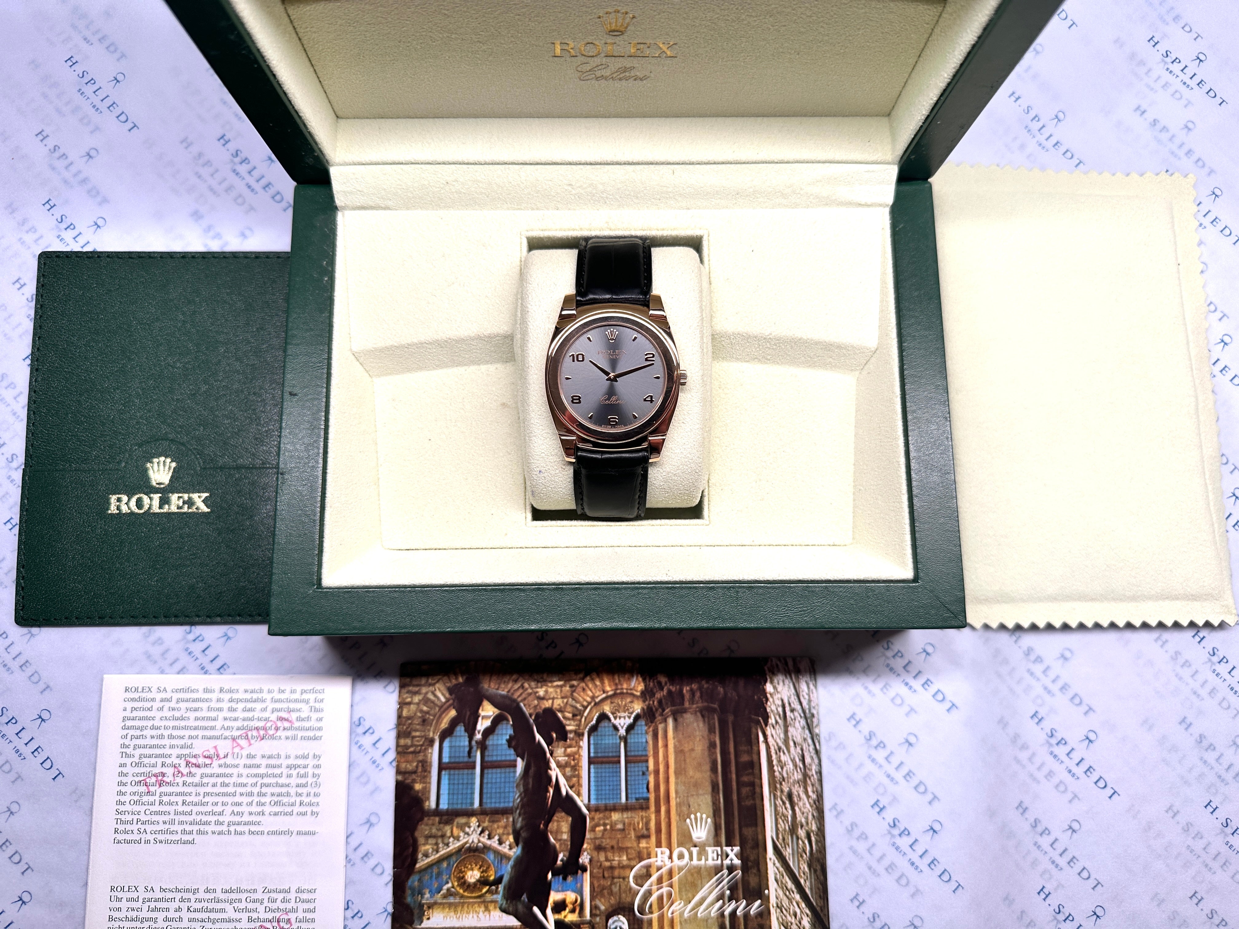 Cellini Cestello 5330 Roségold 36mm Grey Arabic