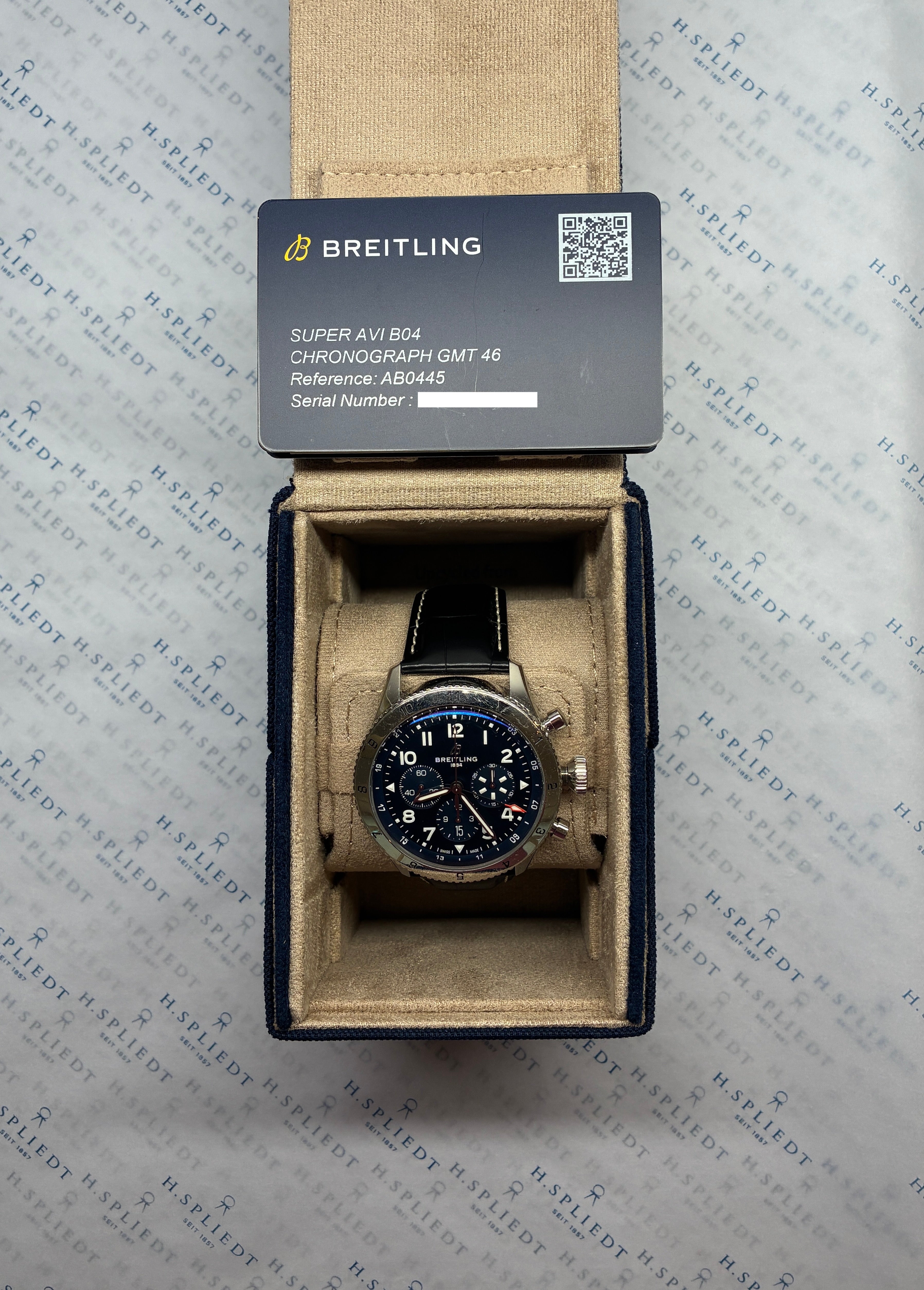 B04 Chronograph GMT 46 Tribute to Vought F4U Corsair / Full Set / -2024-