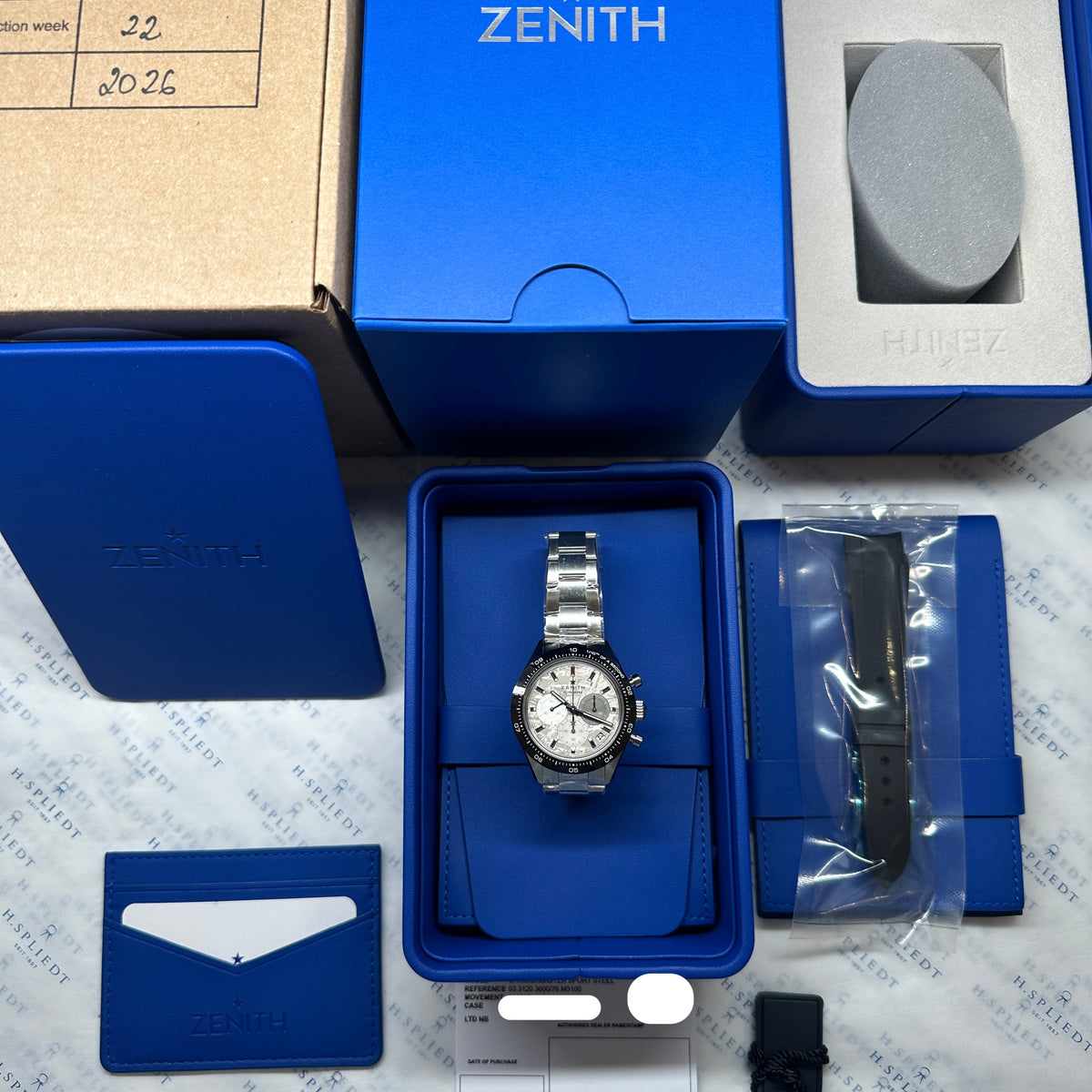 Chronomaster Sport Meteorite / New / 2026 / Full Set incl. second Strap