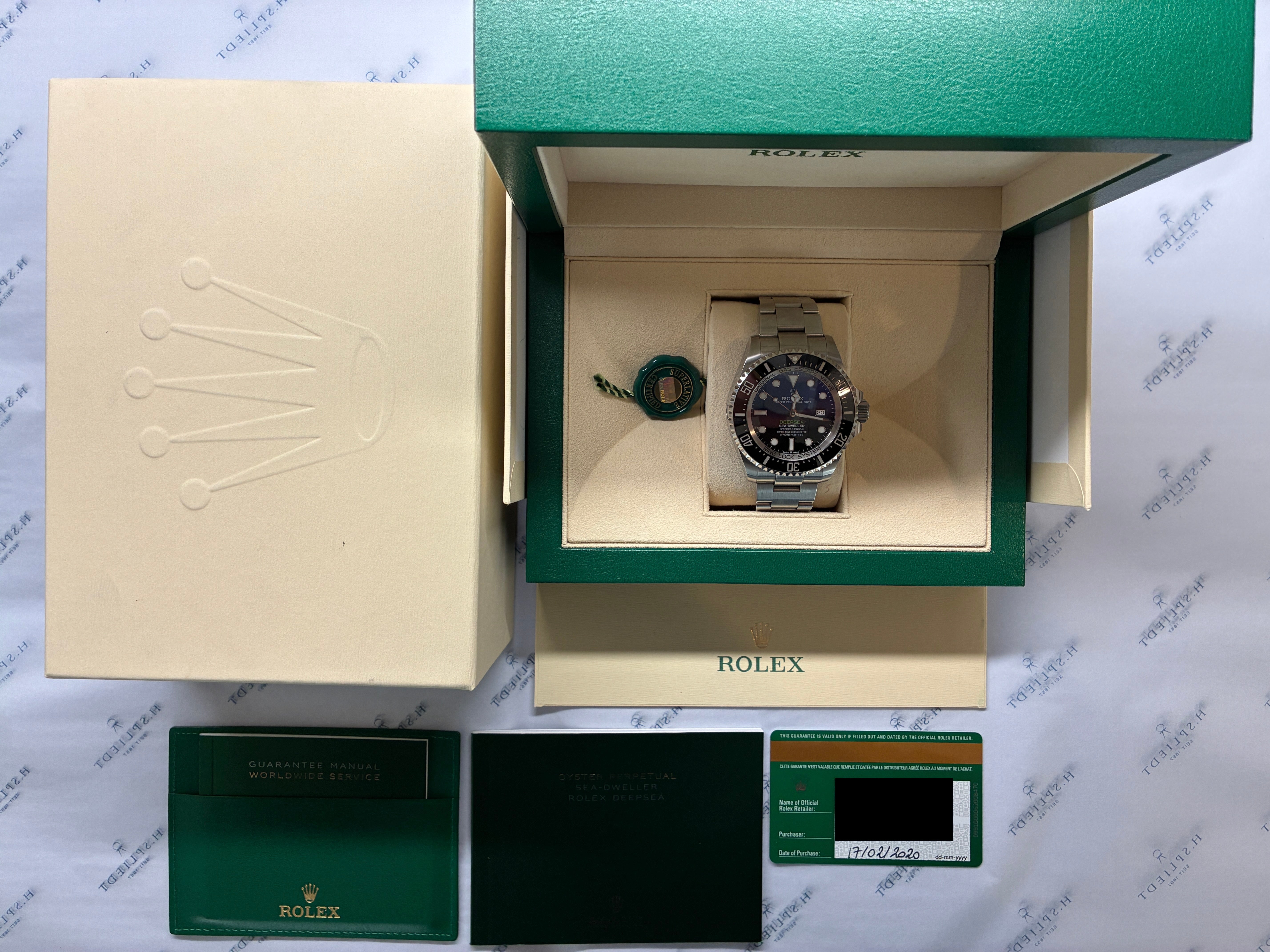 Sea-Dweller Deepsea Challenge / Unworn / Full Set / 2023 / Sticker