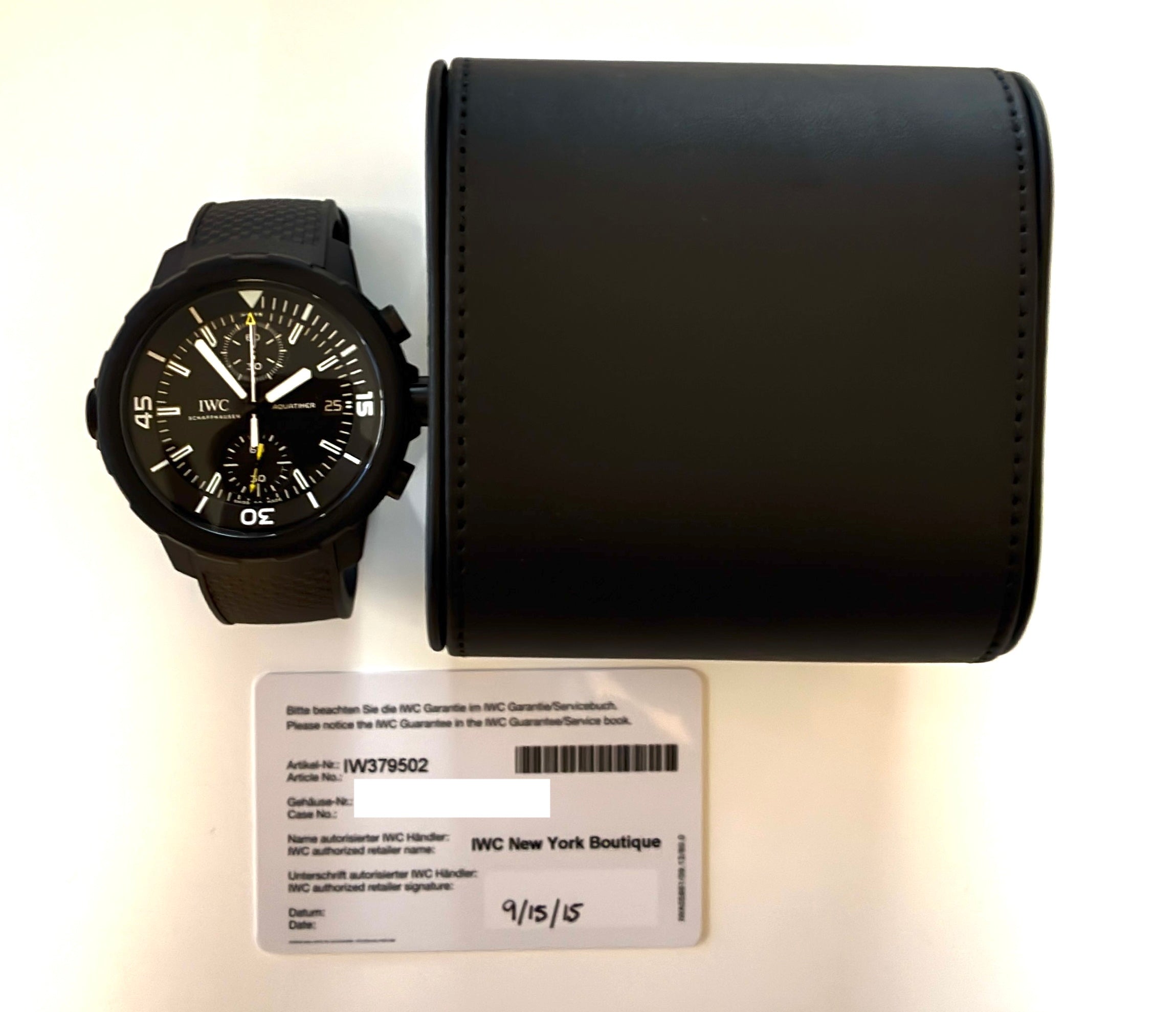 Aquatimer Chronograph Galapagos Islands Limited Edition / Full-Set / 2015