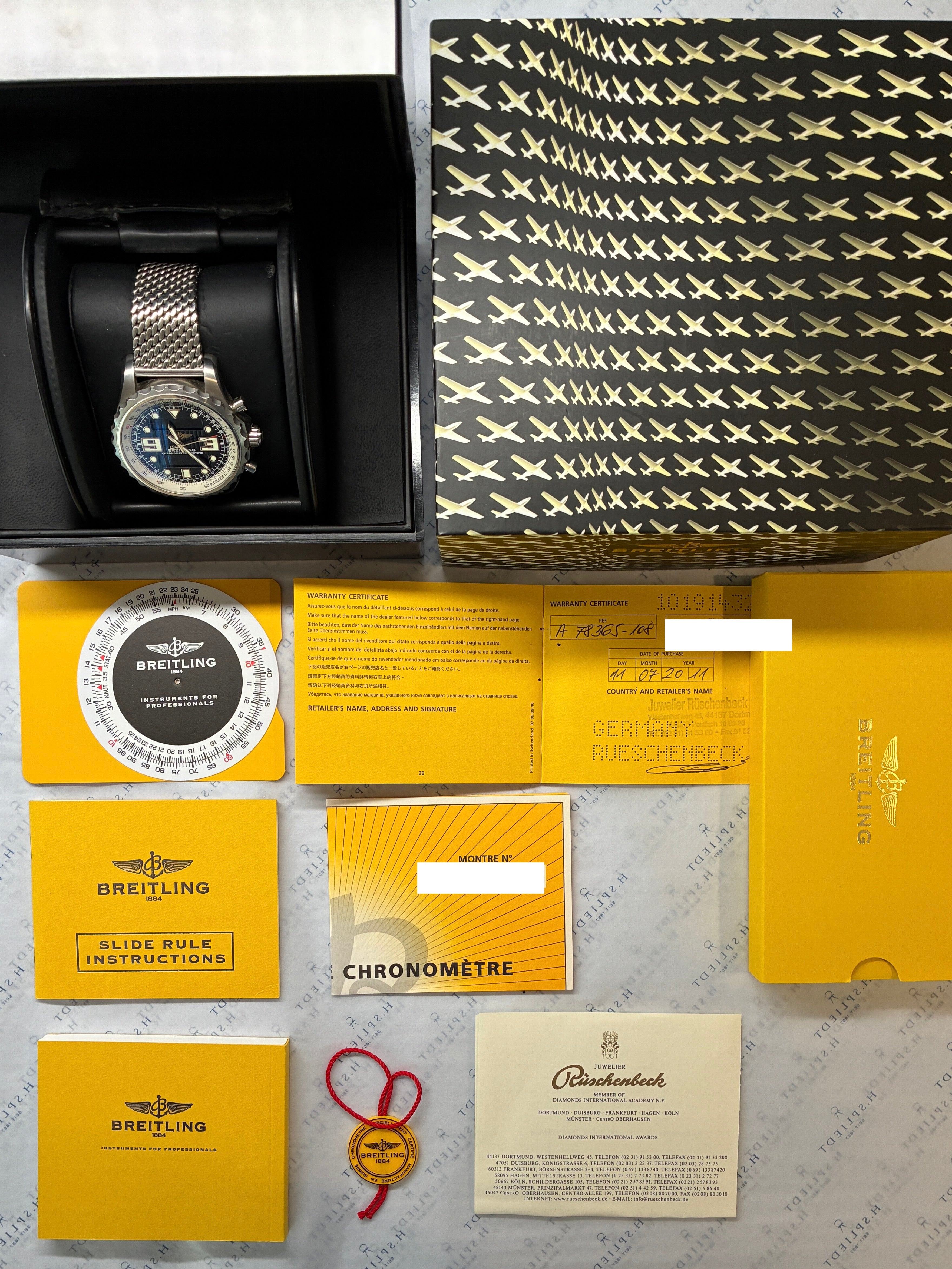 Chronospace very good condt. / Full-Set / 2011
