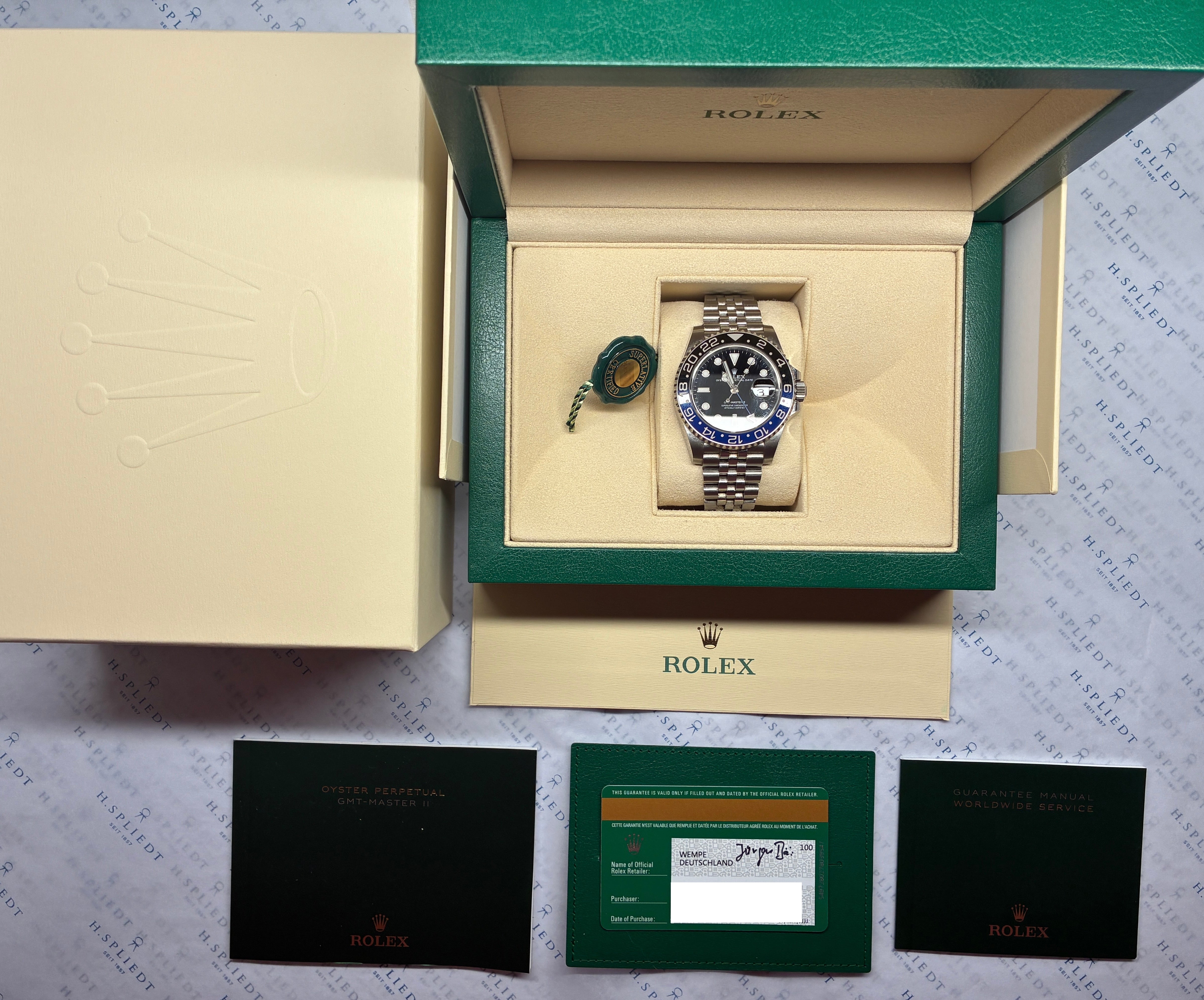 GMT-Master II / Jubilee / Batgirl / Full-Set / 2019