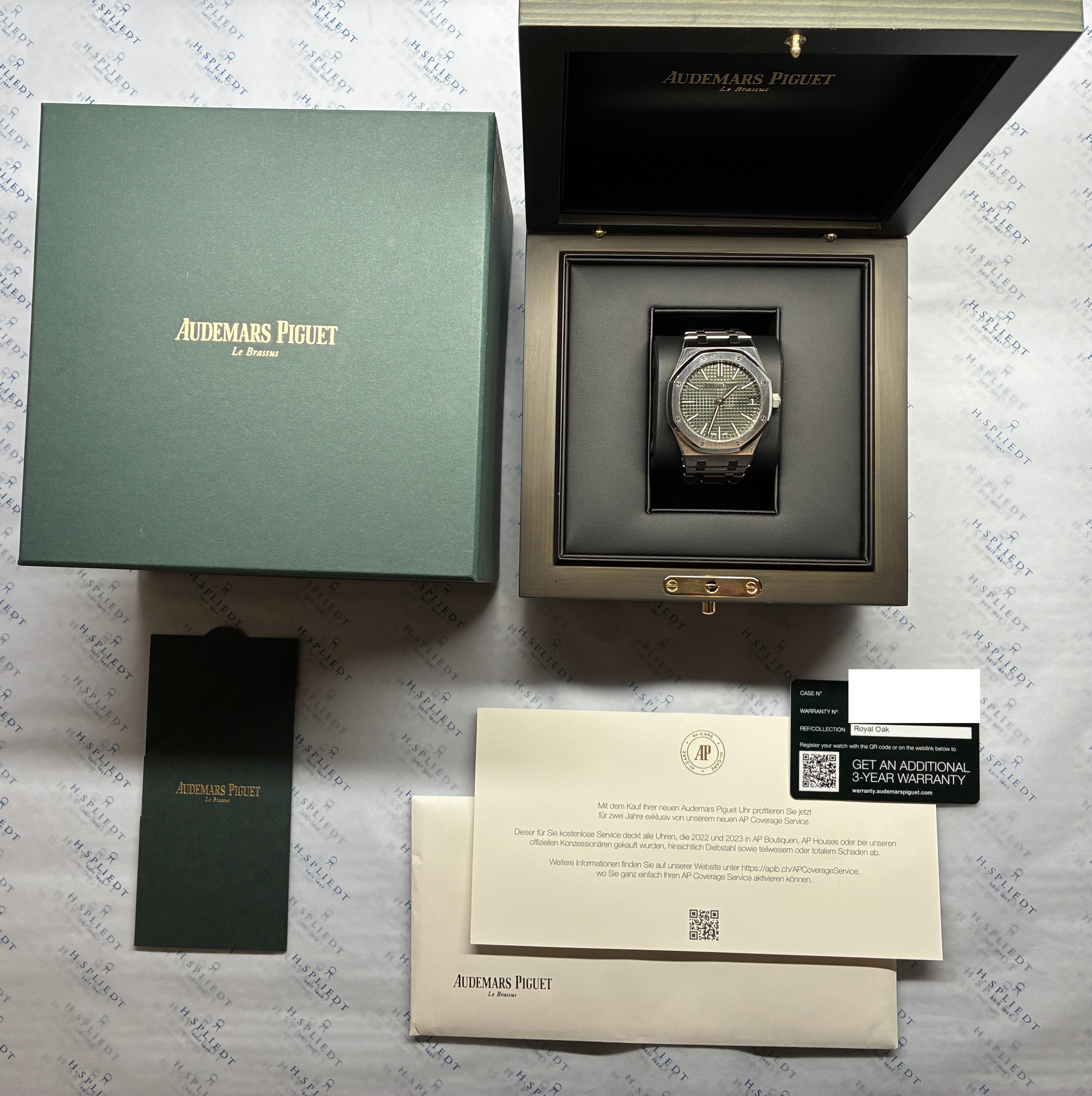 Royal Oak / Green Dial / Full-Set / 2023