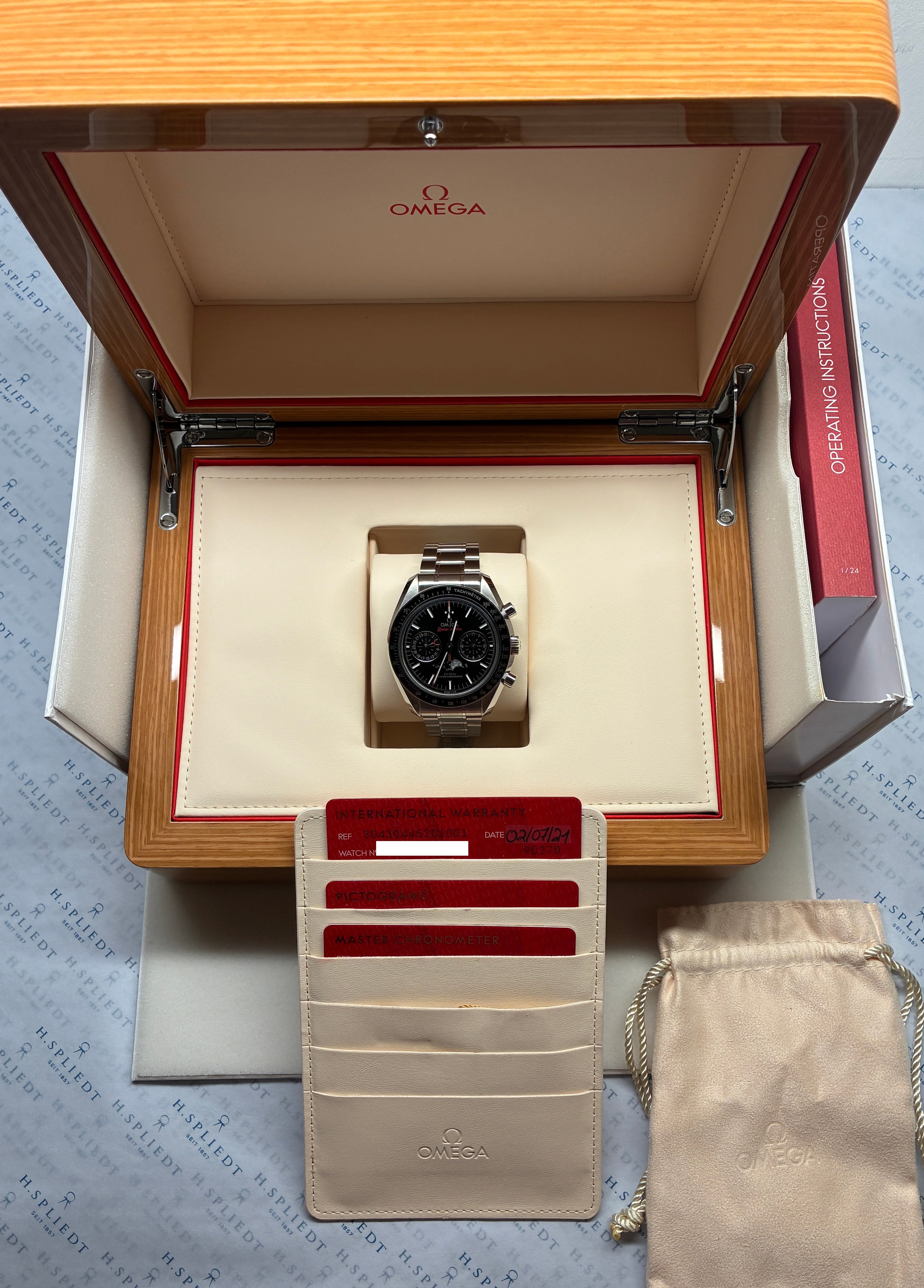 Speedmaster Moonwatch Moonphase Automatic -2021-