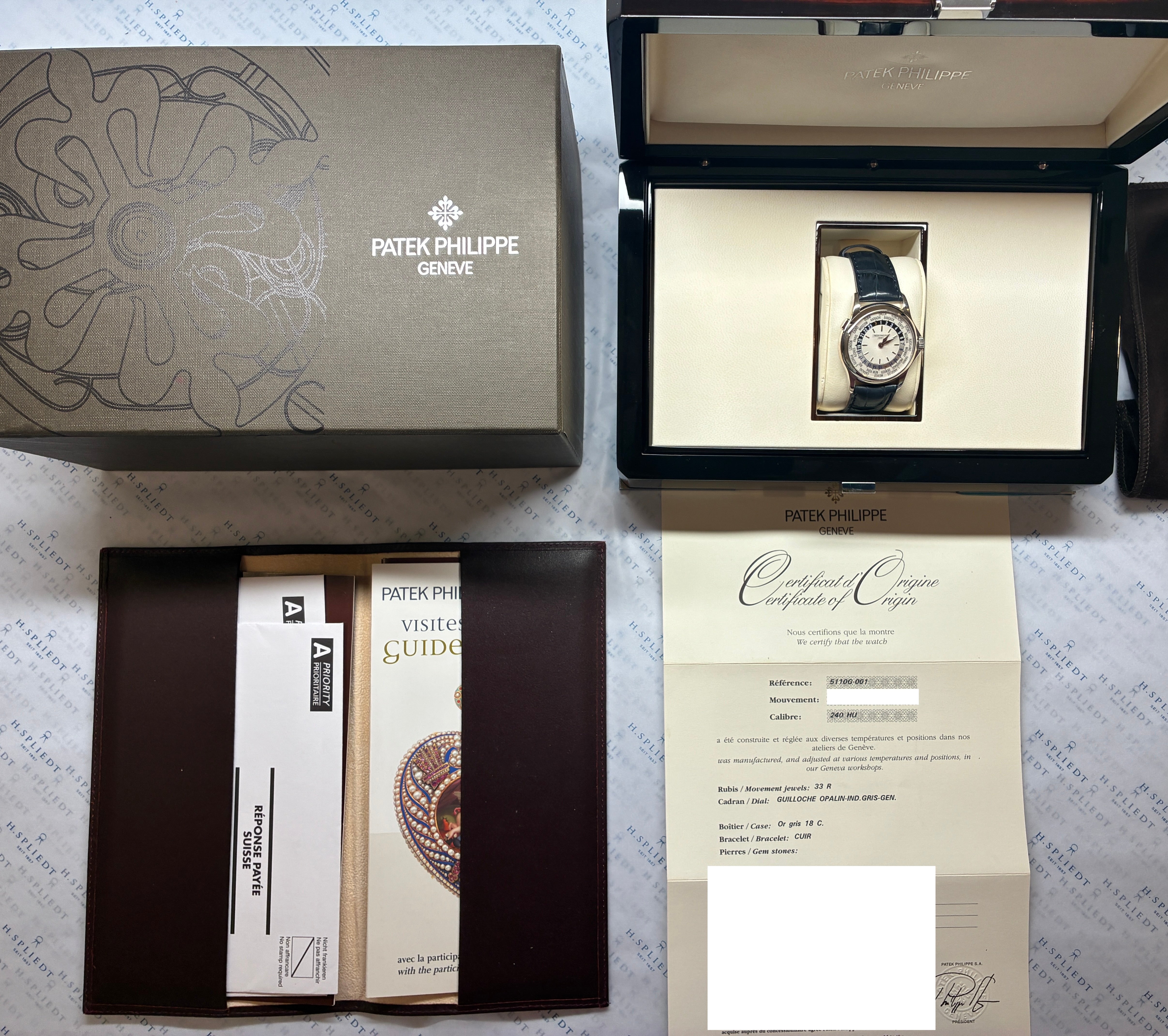 World Time / White Dial / Full-Set