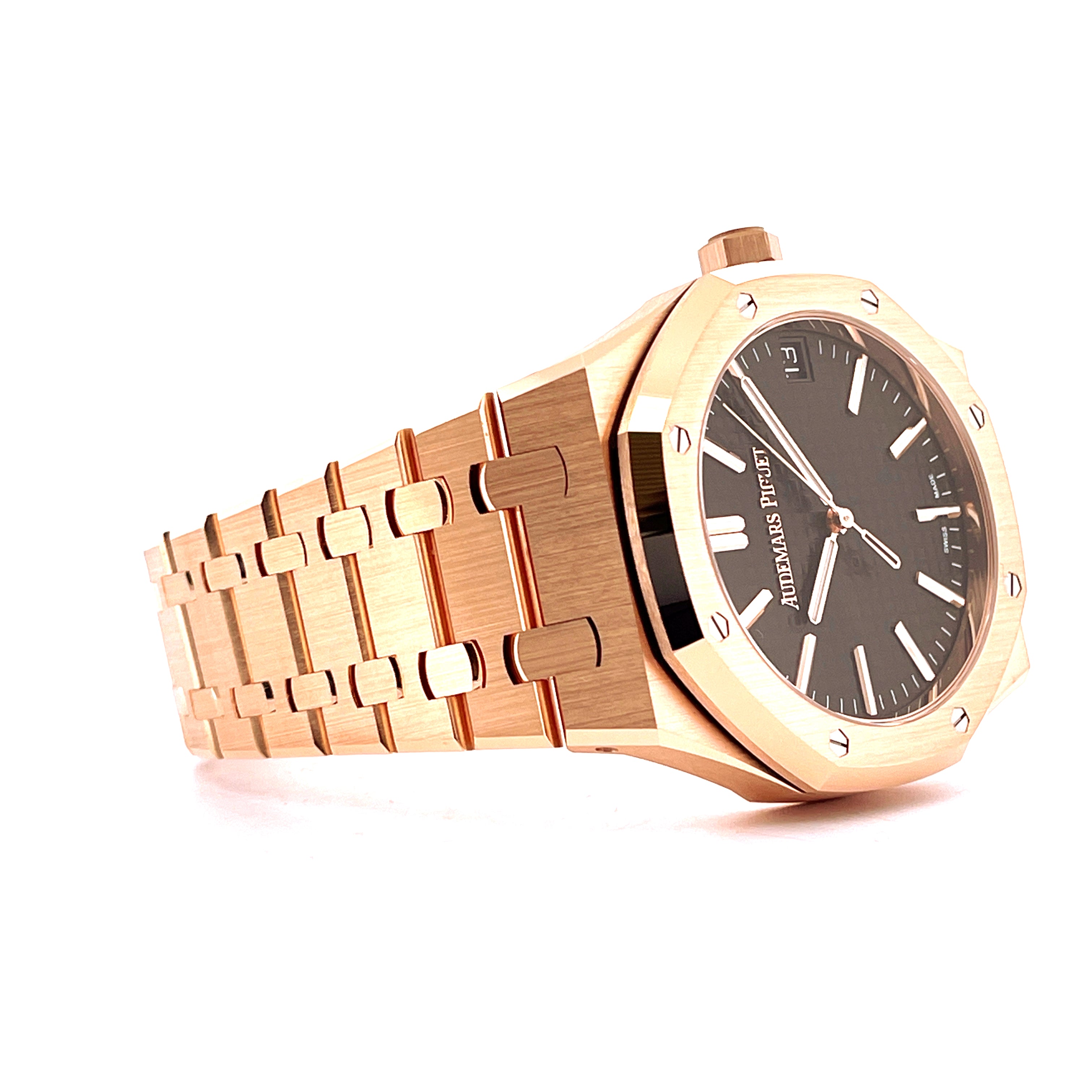 Audemars Piguet Royal Oak 15510OR Roségold Automatik mit dunkelgrauem Zifferblatt