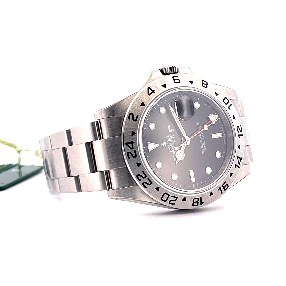 Explorer II Black Dial 16570 NOS / Safe-Watch / Sticker / Full Set / 2011 - Juwelier Spliedt