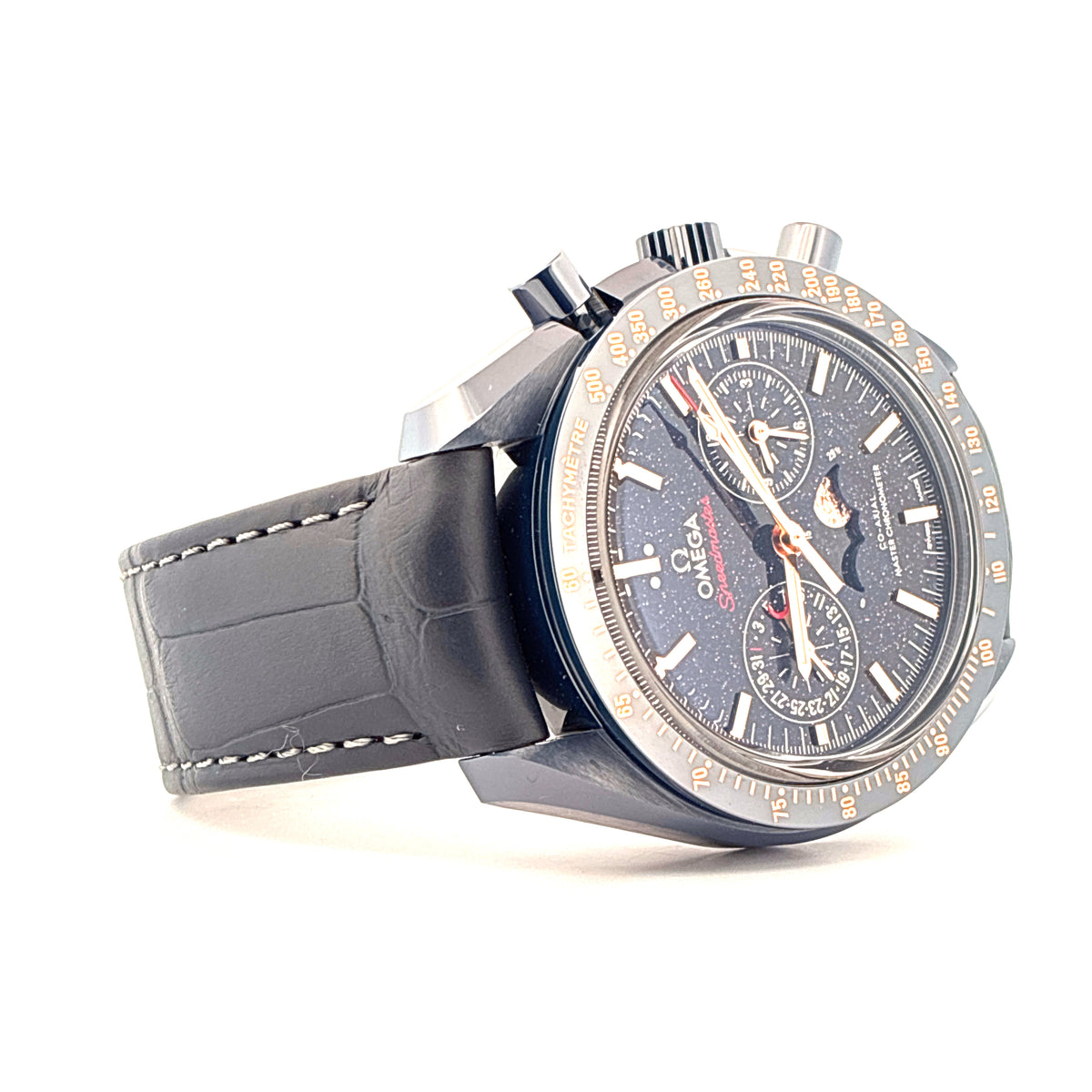 Speedmaster / Blue Side of the Moon / Blue Ceramic / Aventurin / Like New / Full-Set / 2026