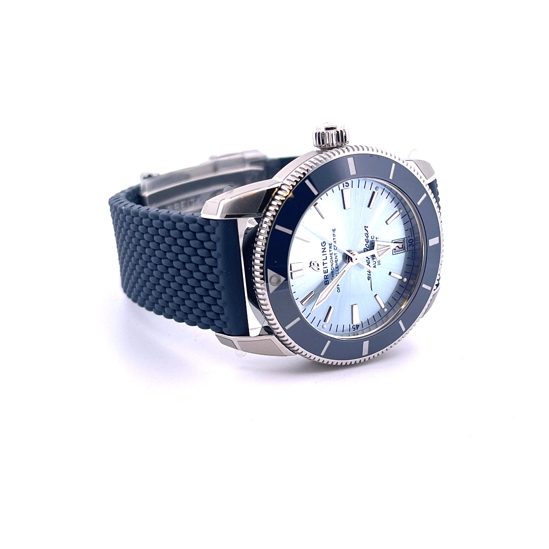 Breitling - Superocean Héritage II 42 - SYLT EDITION Ice Blue LIMITED EDITION 200 - Juwelier Spliedt