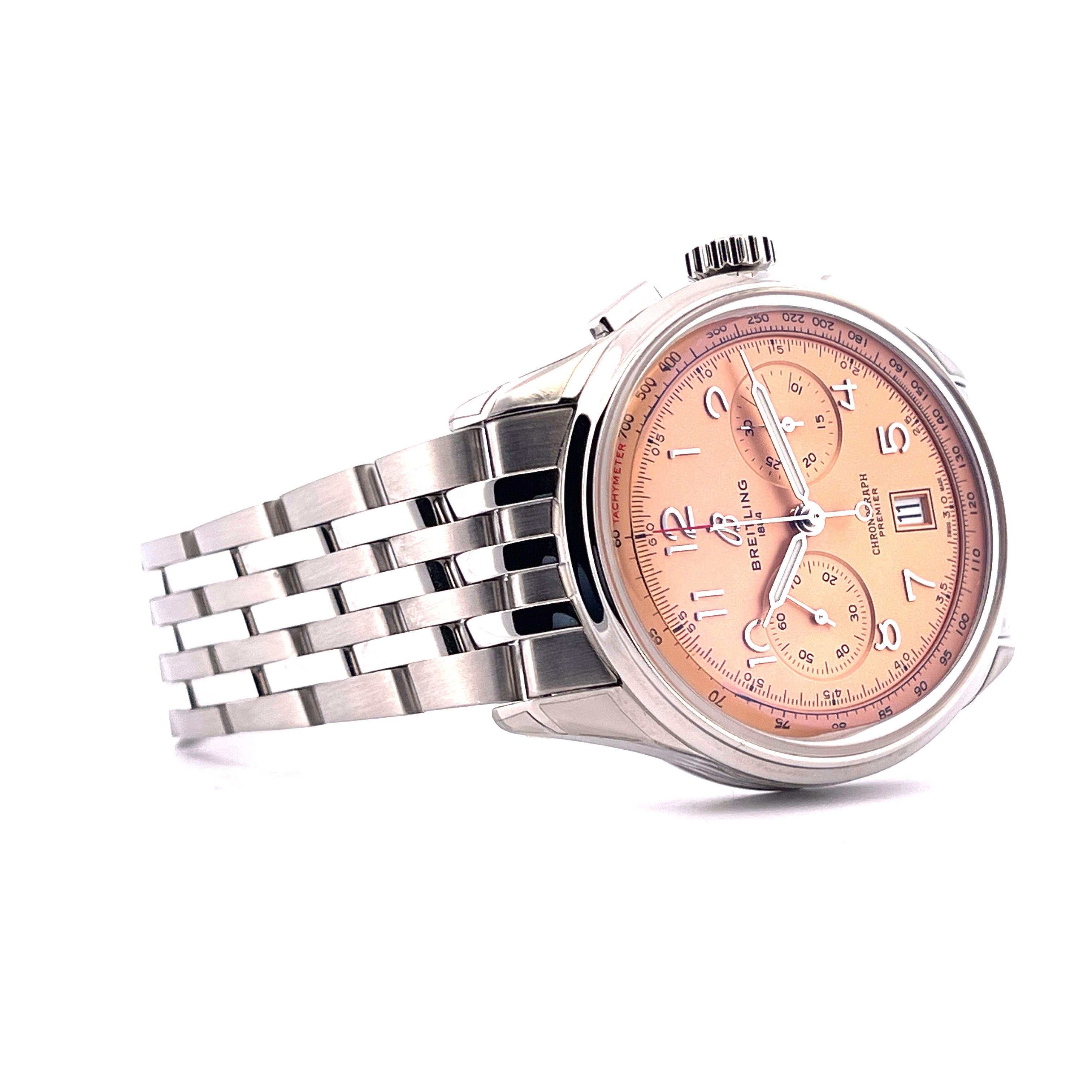 Premier B01 Chronograph 42 Salmon / like new / 2026