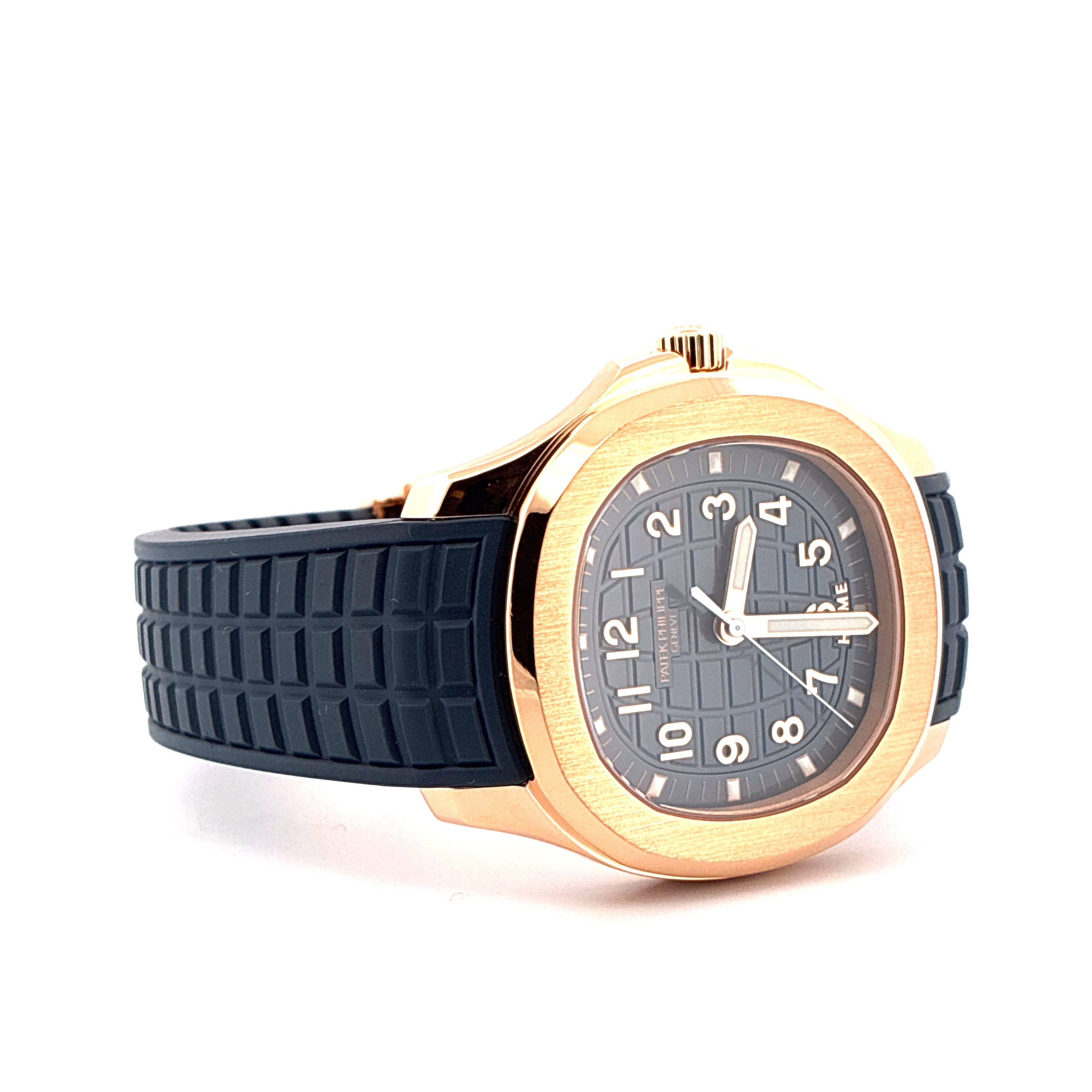 Aquanaut / Roségold / Blue Dial / Patek Philippe Service 2025 / Full-Set 2024