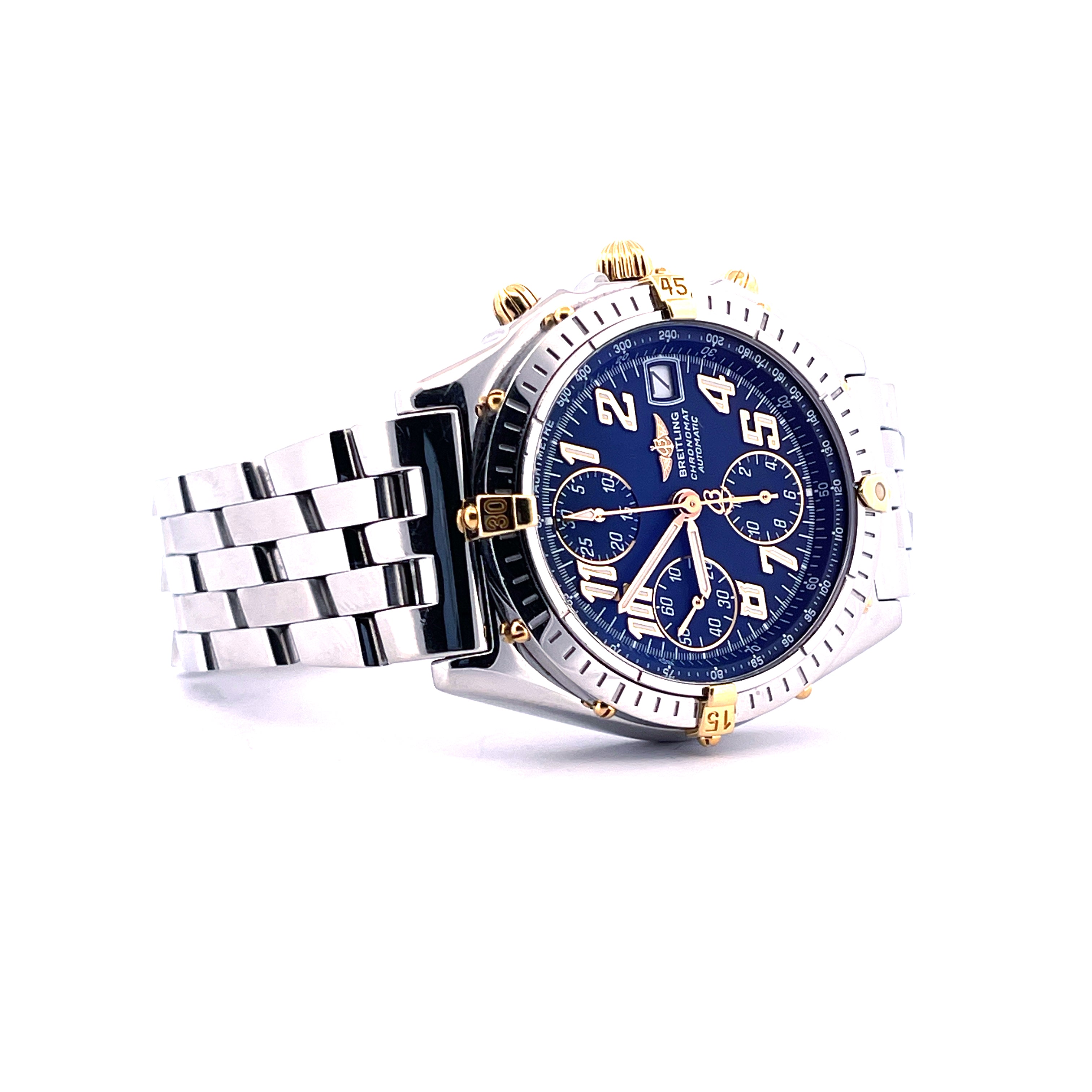 Chronomat B13050.1 Steel & Gold / Full Set / 1999