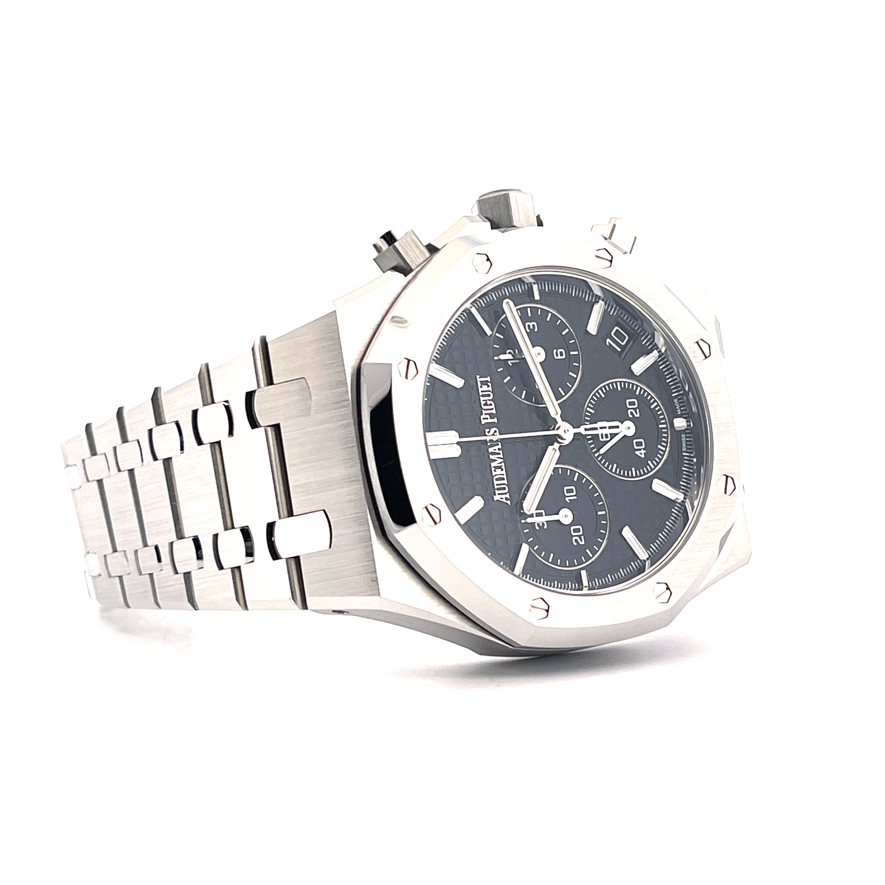 Royal Oak Selfwinding Chronograph 41mm Black / UNWORN / Premium Full Set / Germany 2024