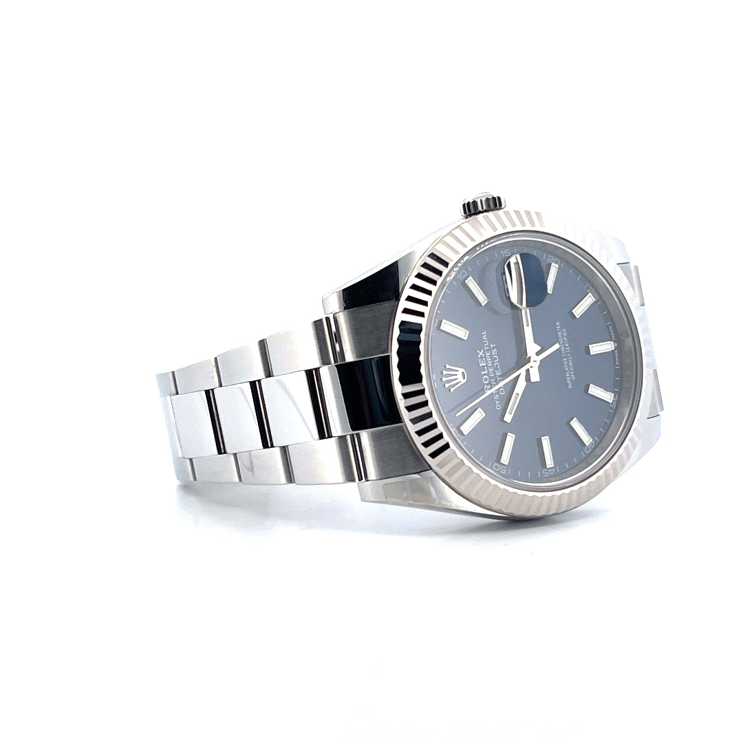 Datejust 41 Blue Dial / Oyster Band / Unworn (2021)