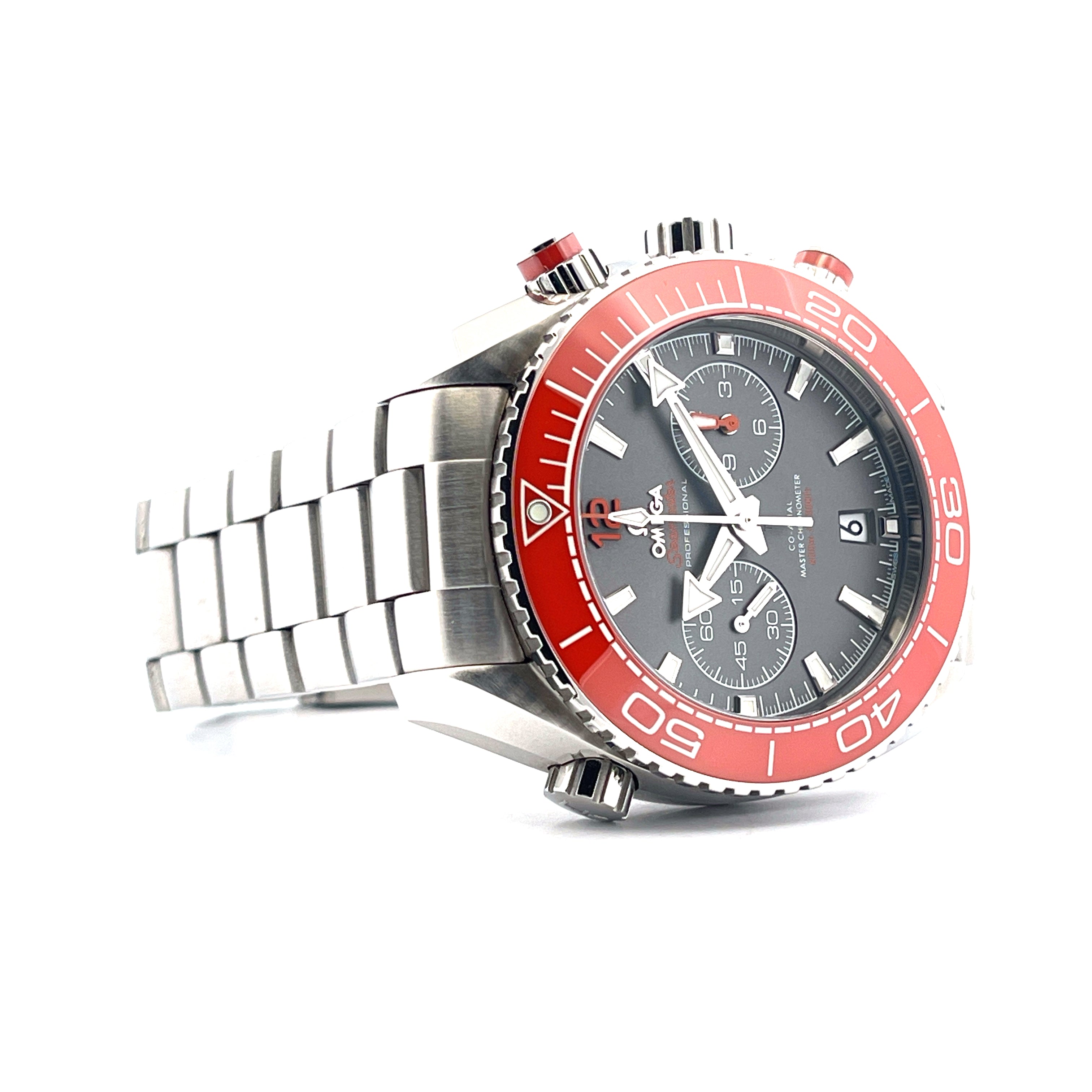 Seamaster Planet Ocean 600 Chronograph 45,5 Orange / Full Set / Premium Condt -2023-