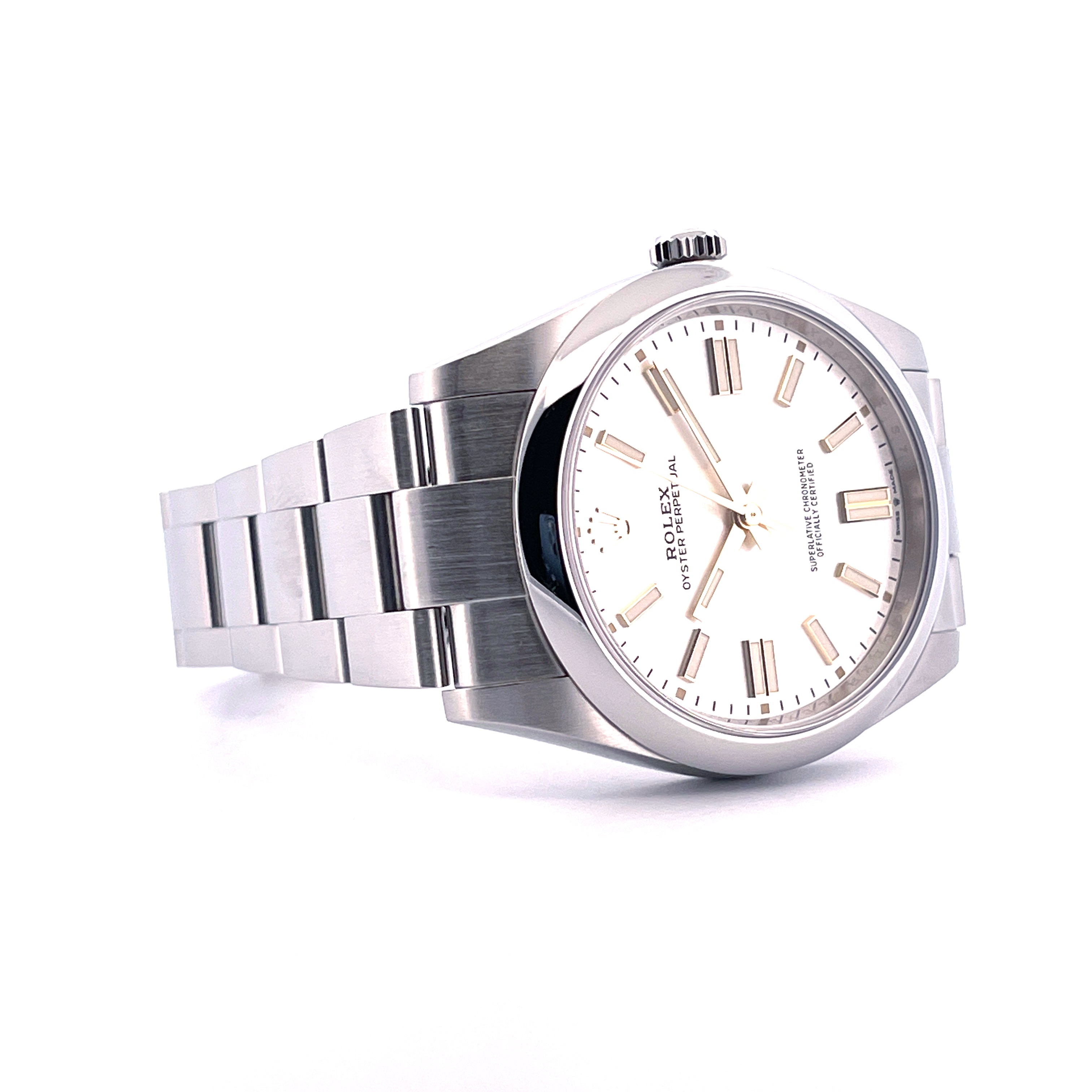 Oyster Perpetual 41 Silver Dial / Full Set / 2021
