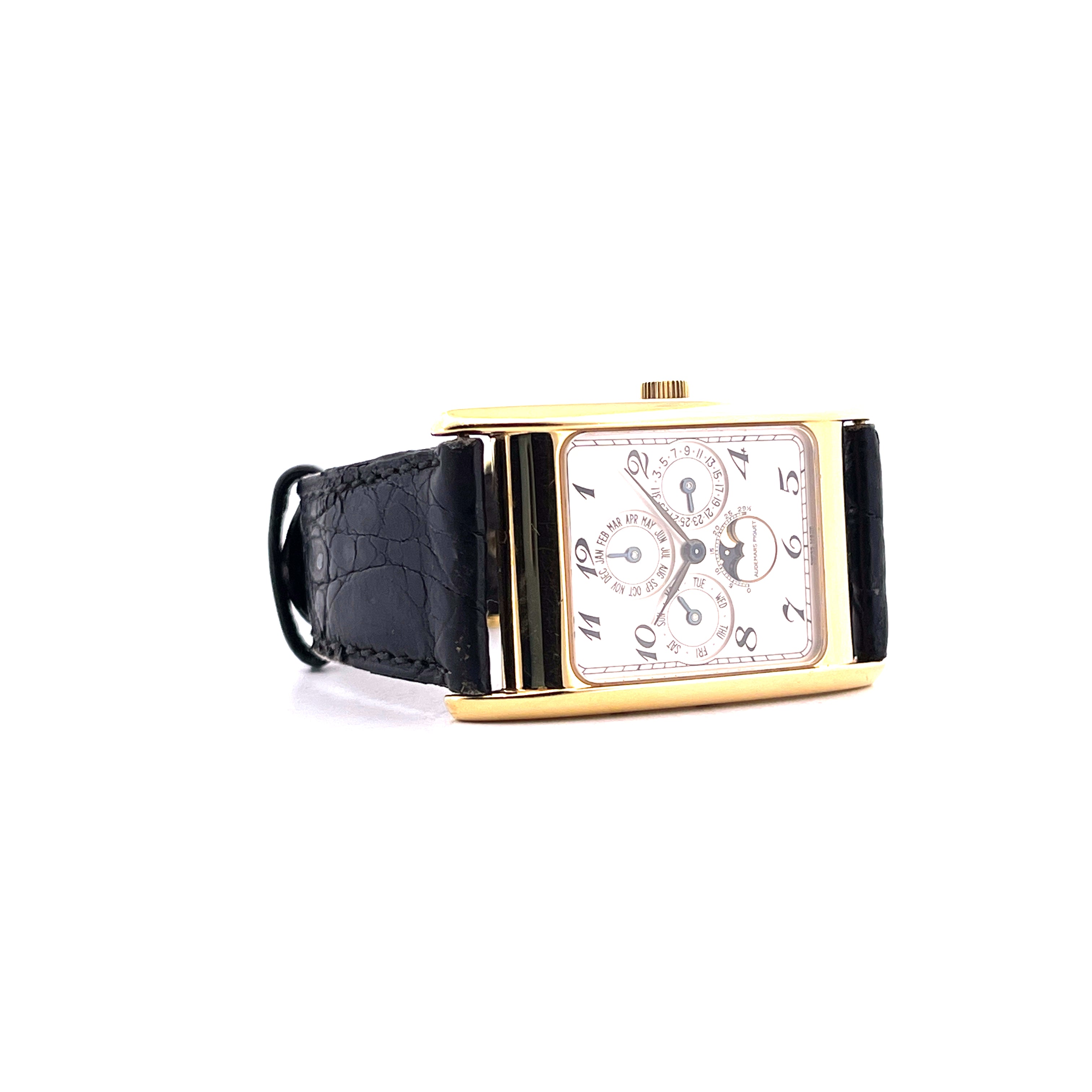 Edward Piguet Quantieme Perpetual 25682 / Yellowgold 18 kt / Full Set / good Condition / Swiss / 1995