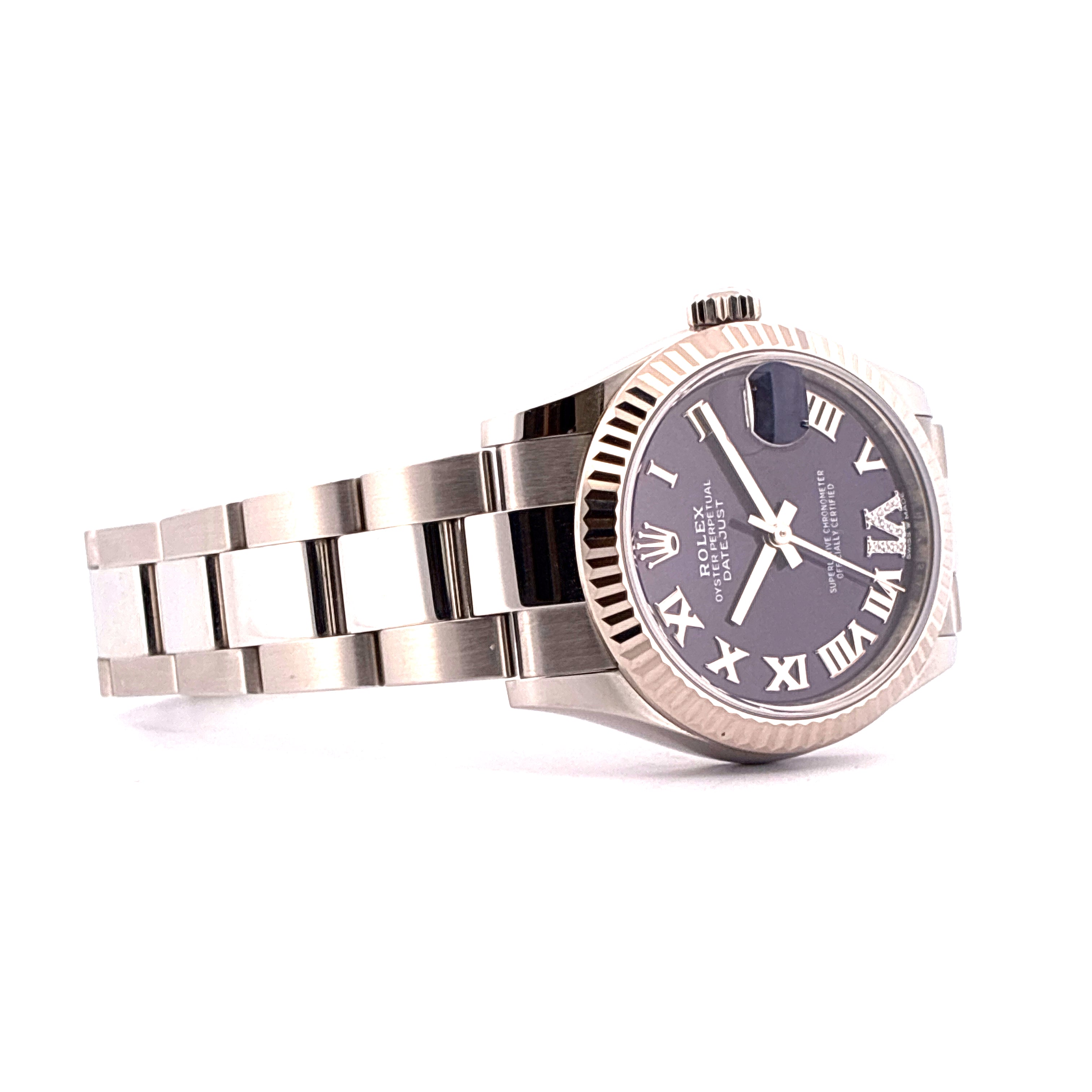 Lady Datejust / Purple Dial / Factory set / Full-Set / 2023