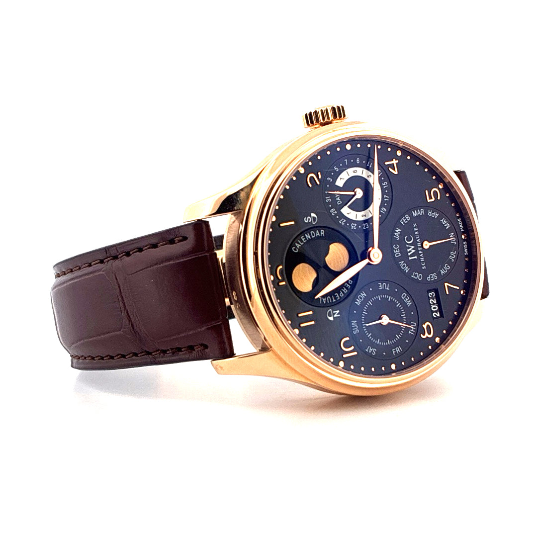 Portugieser Ewiger Kalender Roségold - Service 2023 (2005)