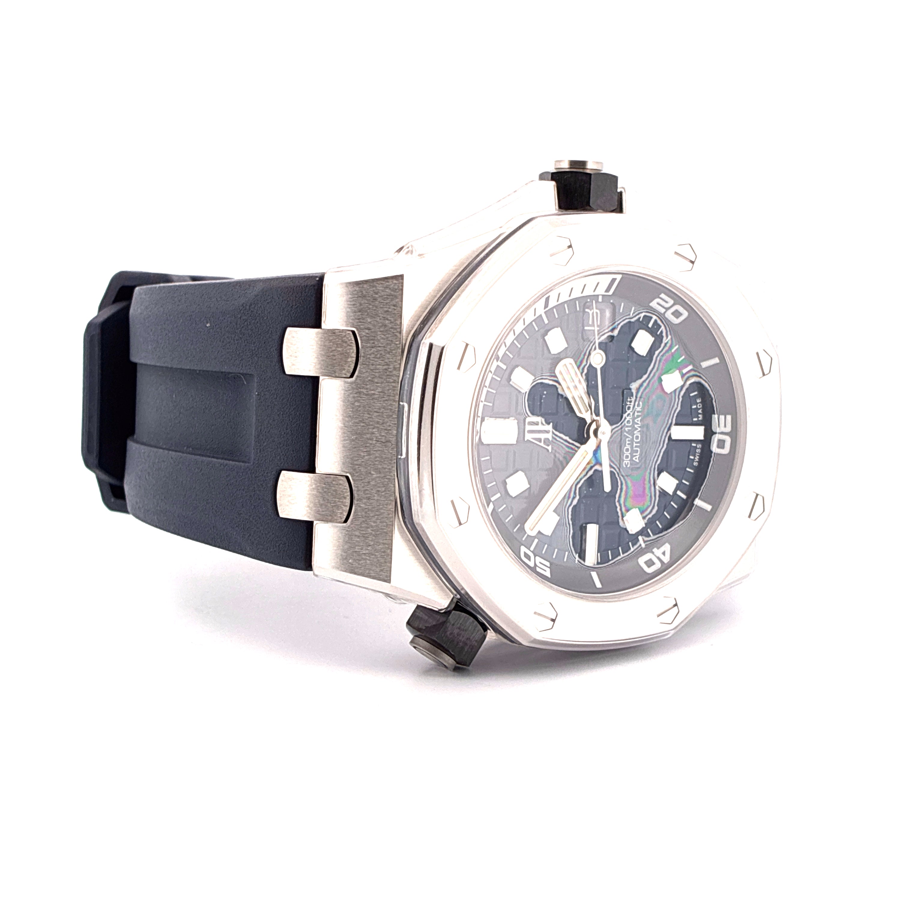 Royal Oak Offshore Diver Brand new / Blue / Stickers / Full-Set 2021