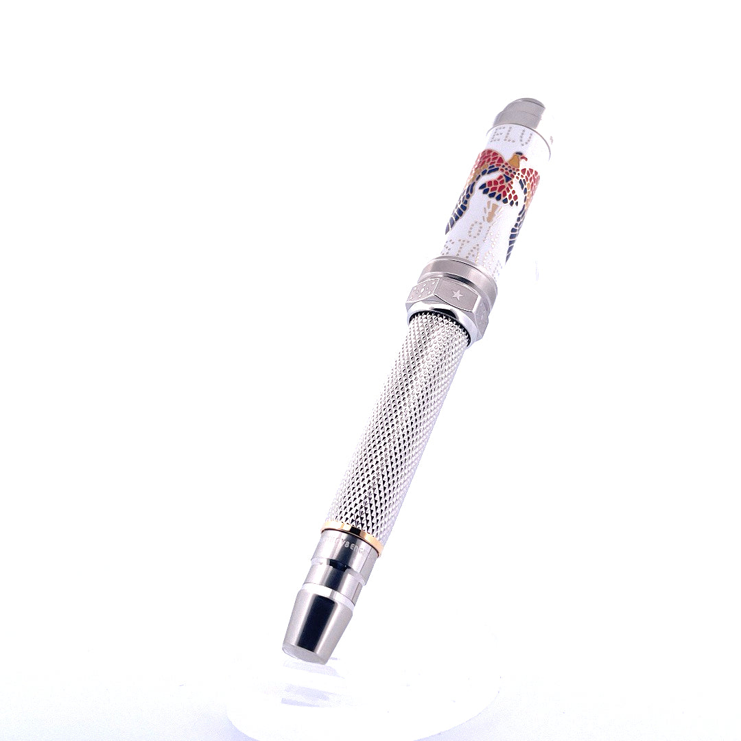 Montblanc Elvis Limited Edition Rollerball von Juwelier Spliedt mit Adlerdesign und Rautenmuster