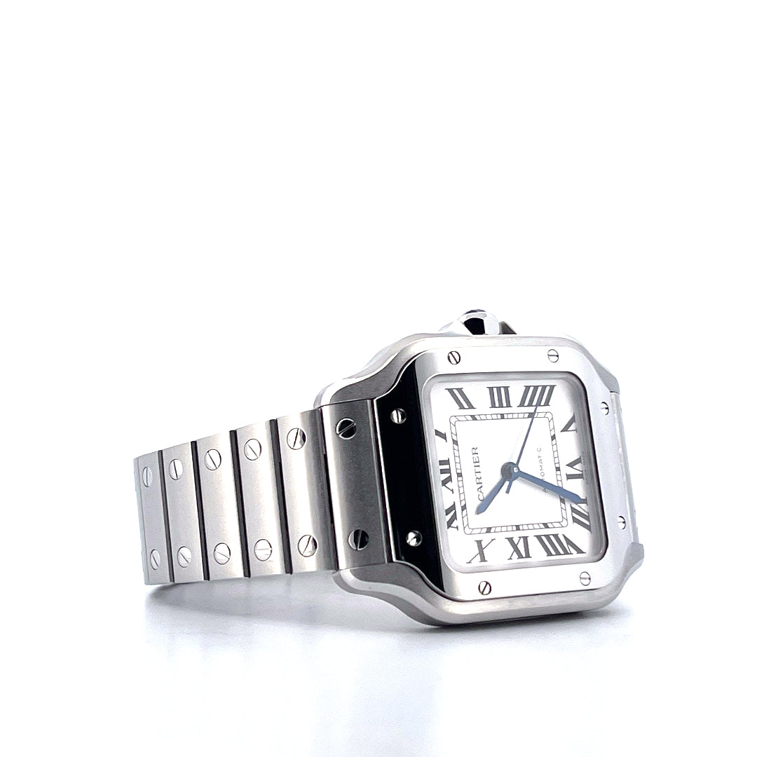 Santos de Cartier / full set / very good condition / 2024